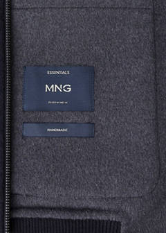 Wool-blend jacket with pockets — Night Blue 8