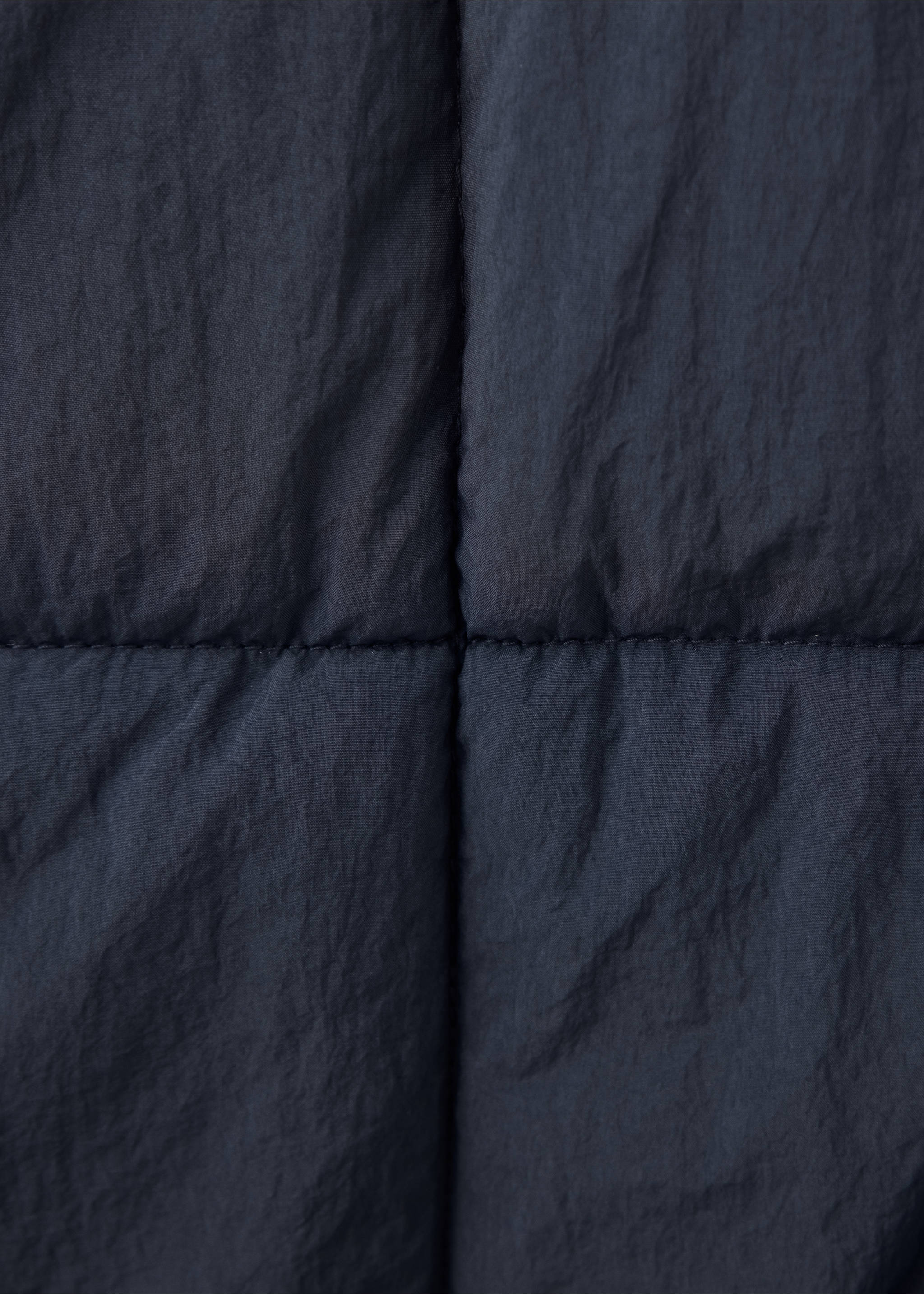 Anorak acolchado botones - Detalle del artículo 0, Azul marino. Ref: 37037888-00.