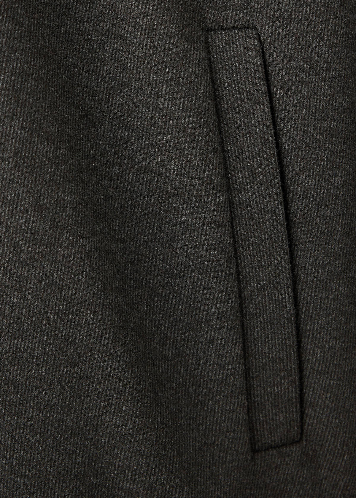 Zipped hoodie — Brown