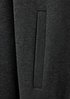 Zipped hoodie — Dark Grey 9