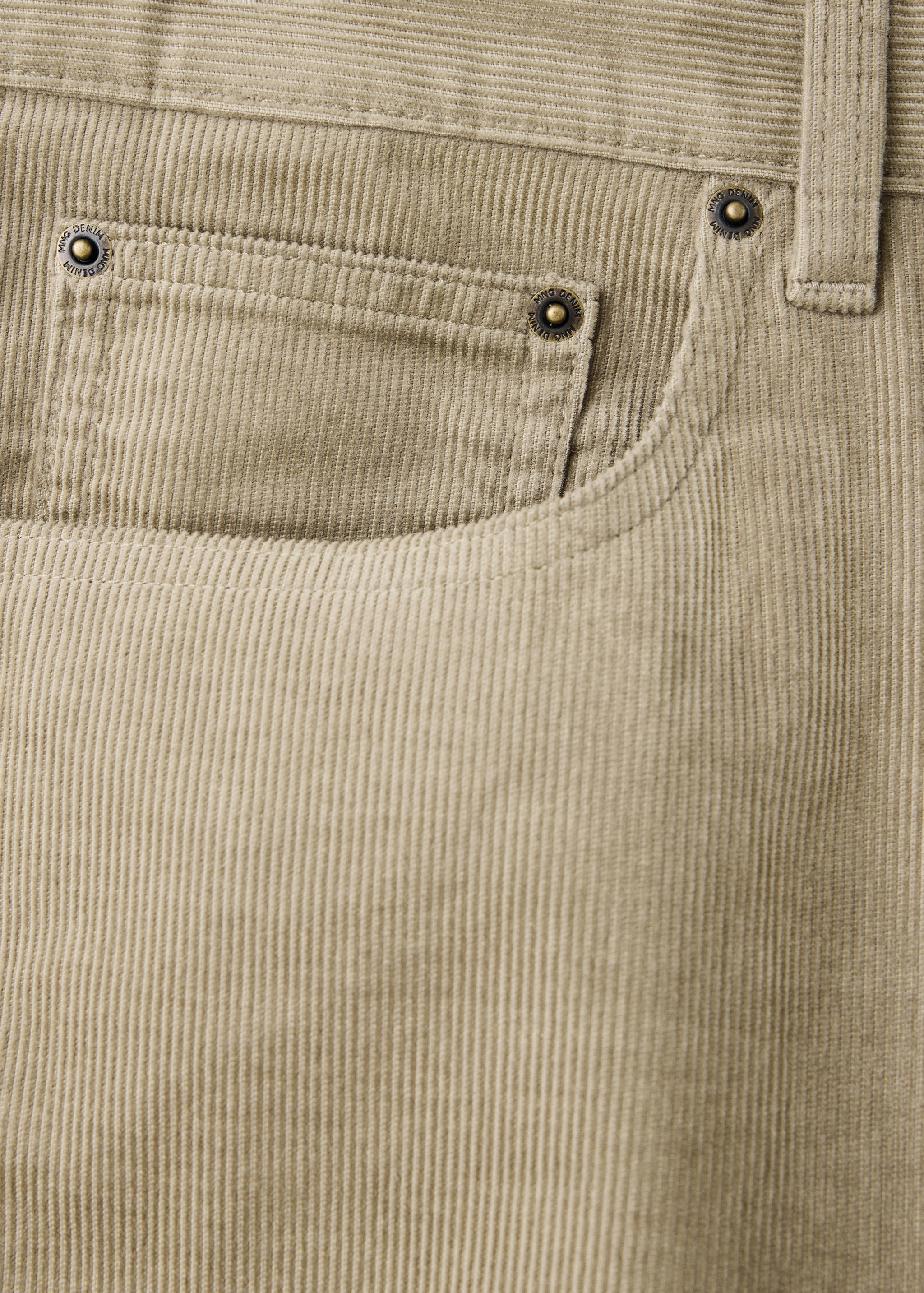 Pantalon velours côtelé regular-fit - Détail de l'article 0