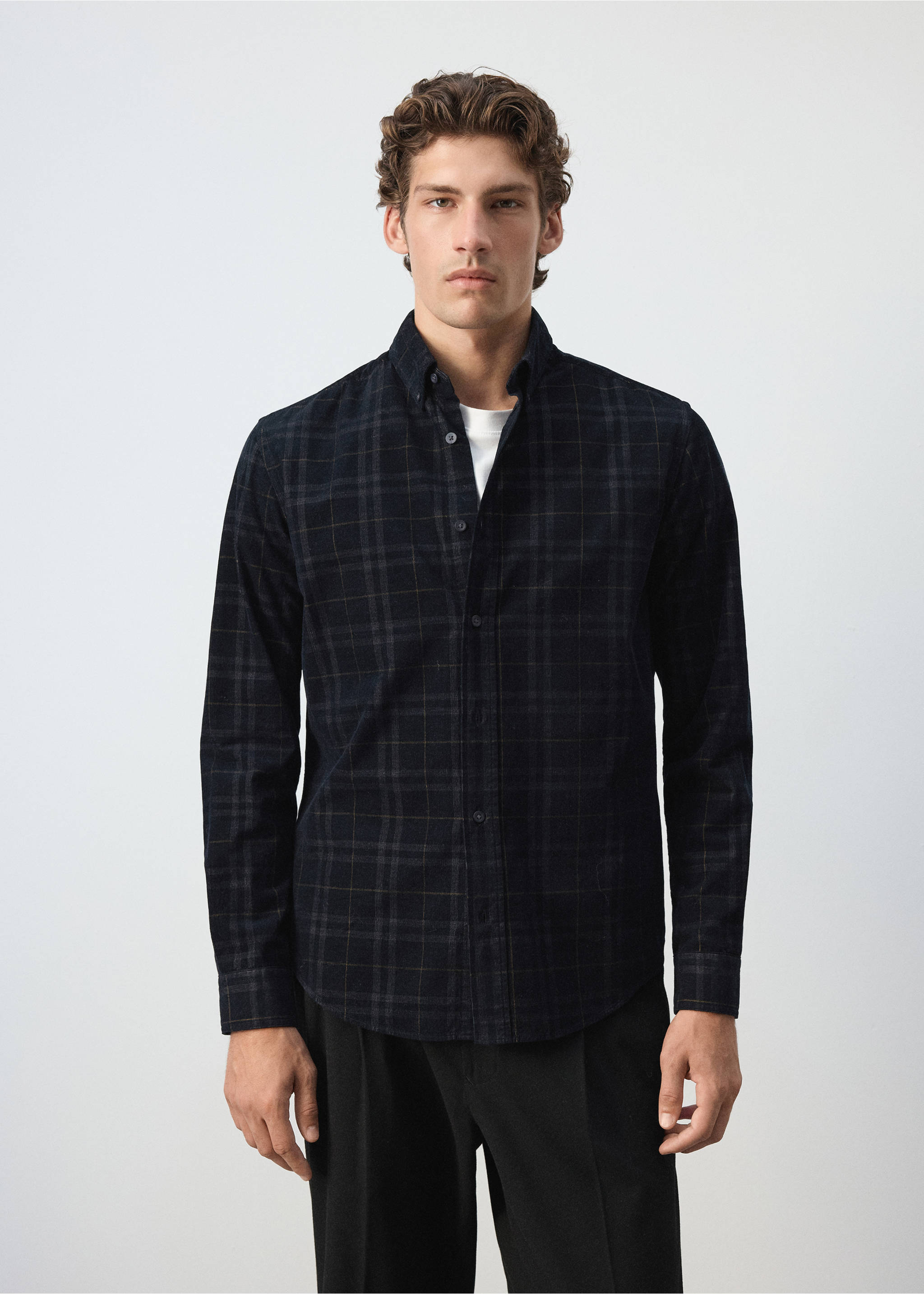 SHIRT TADIC - Mittlere Ansicht, Dunkles Marineblau. Ref: 37037901-00.