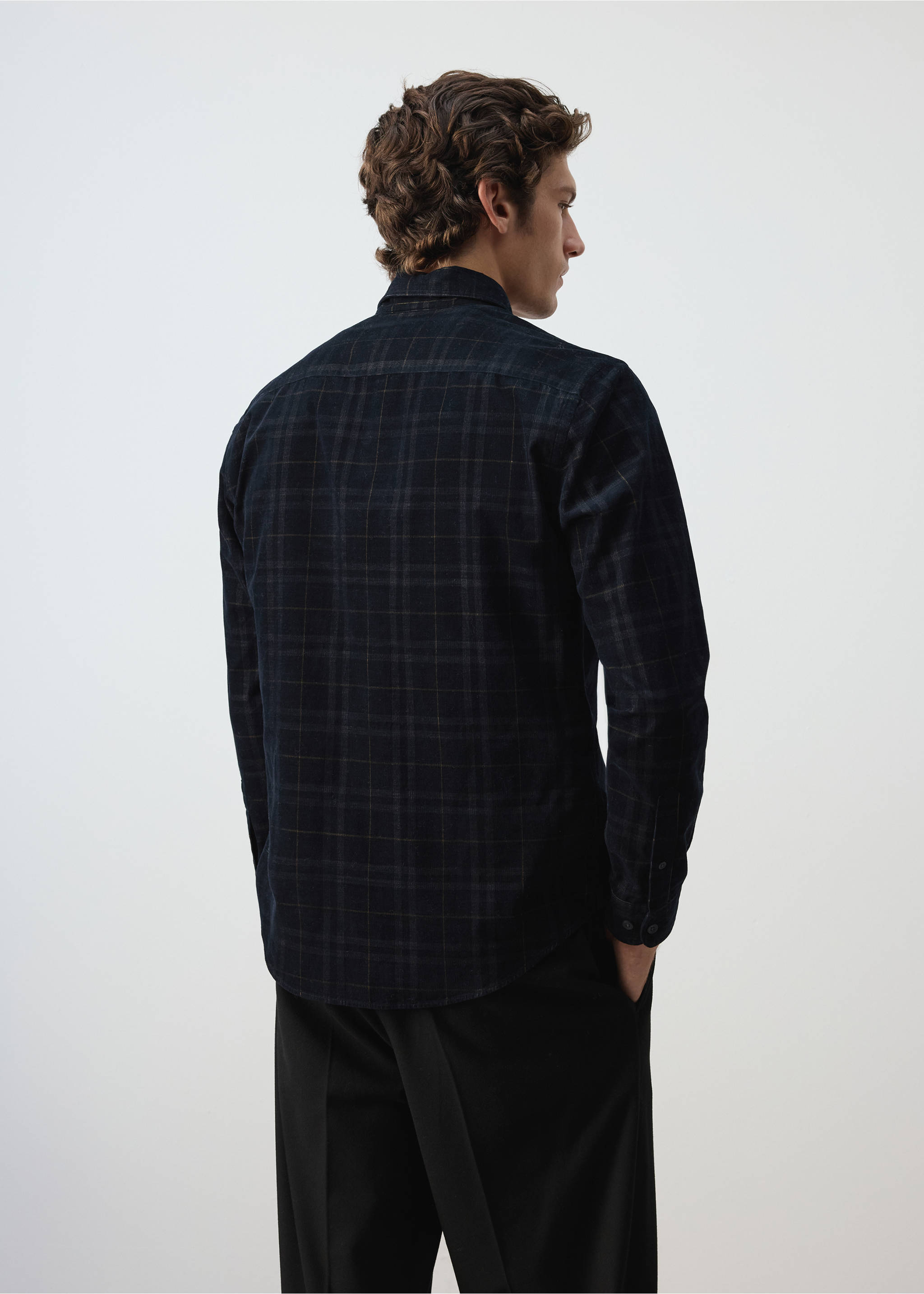 SHIRT TADIC - Rückseite des Artikels, Dunkles Marineblau. Ref: 37037901-00.