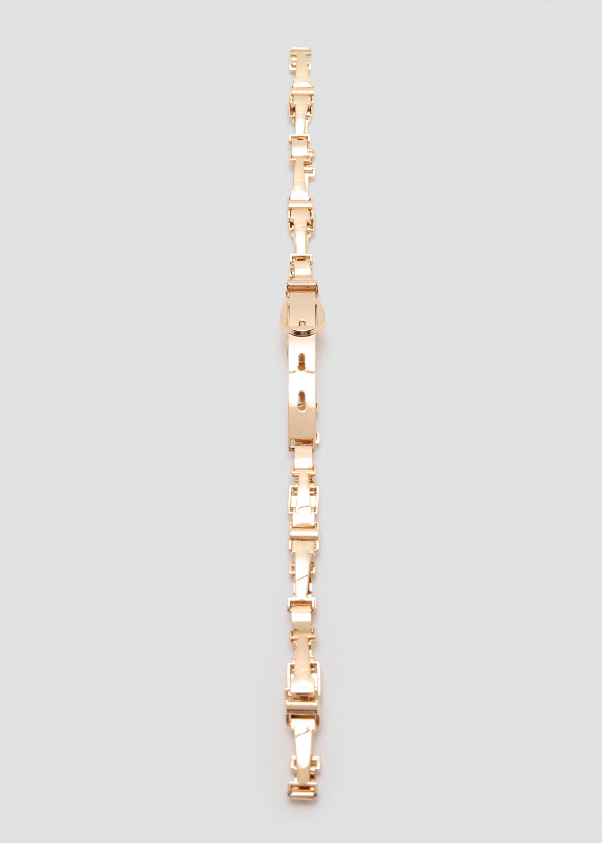 Metal link belt - Details of the article 2, Gold. Ref: 37037906-00.