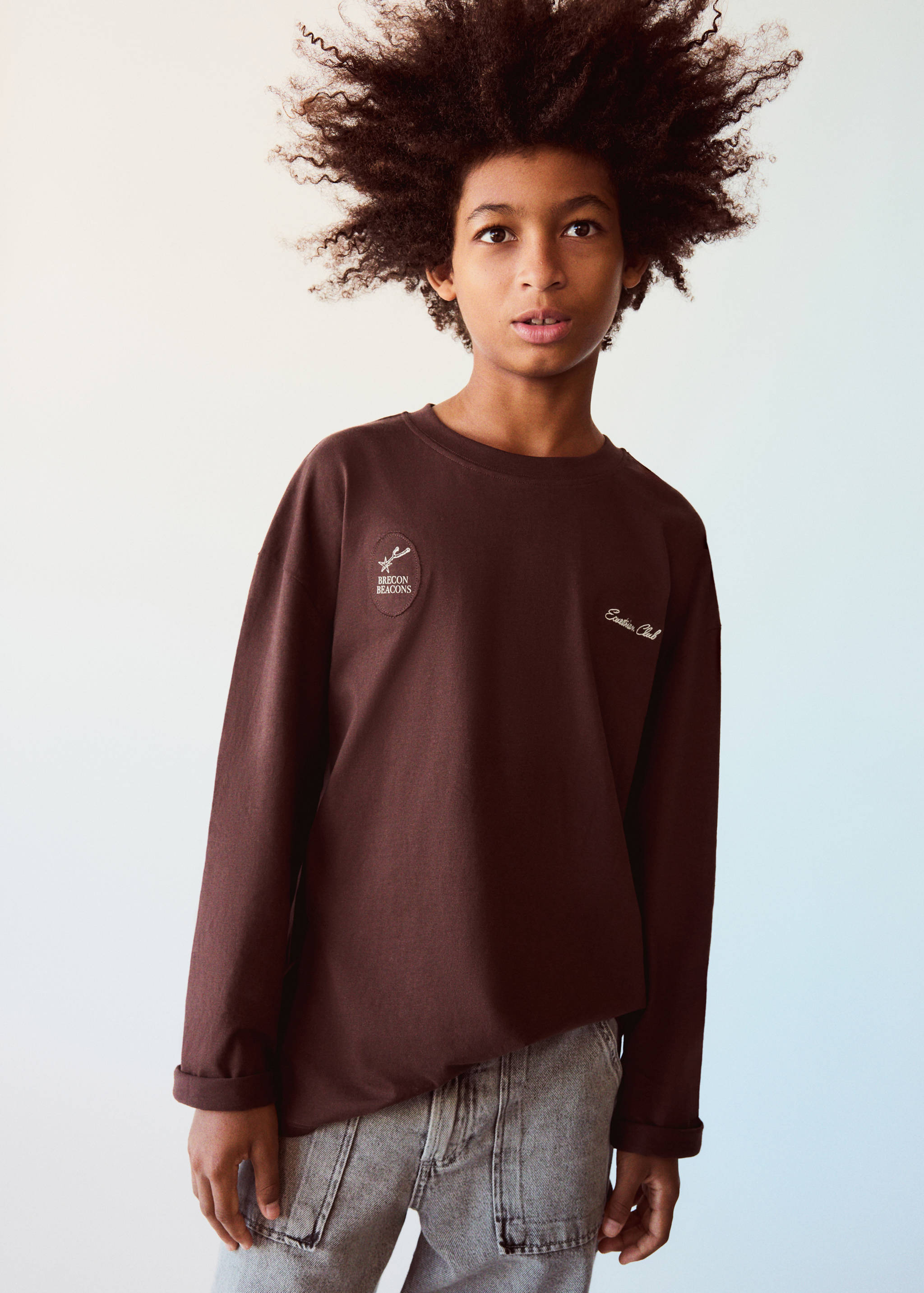 Printed oversize t-shirt - Medium plane
