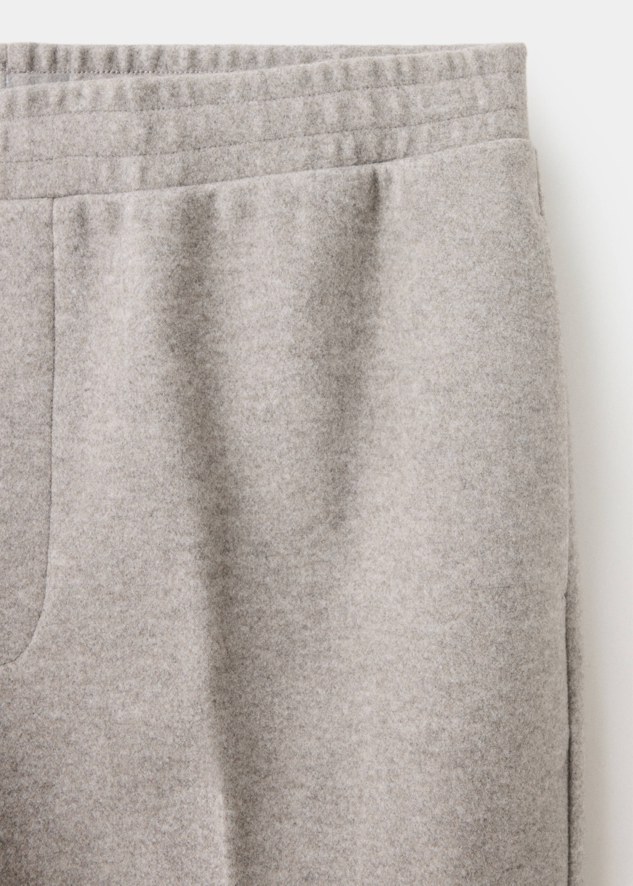 PLAIN REGULAR FIT JOGGERS - Details of the article 8