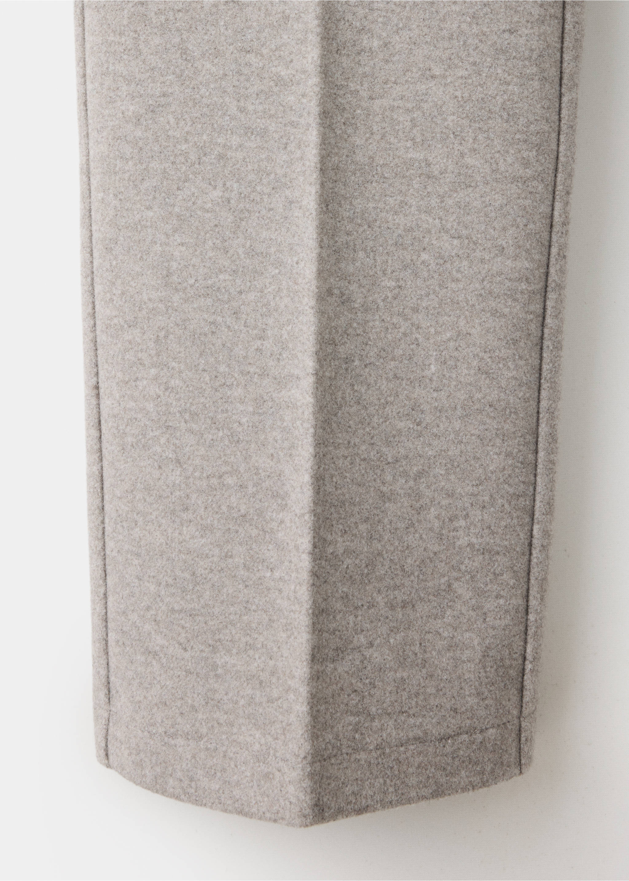 PLAIN REGULAR FIT JOGGERS - Details of the article 0, Light/Pastel Grey. Ref: 37037915-00.