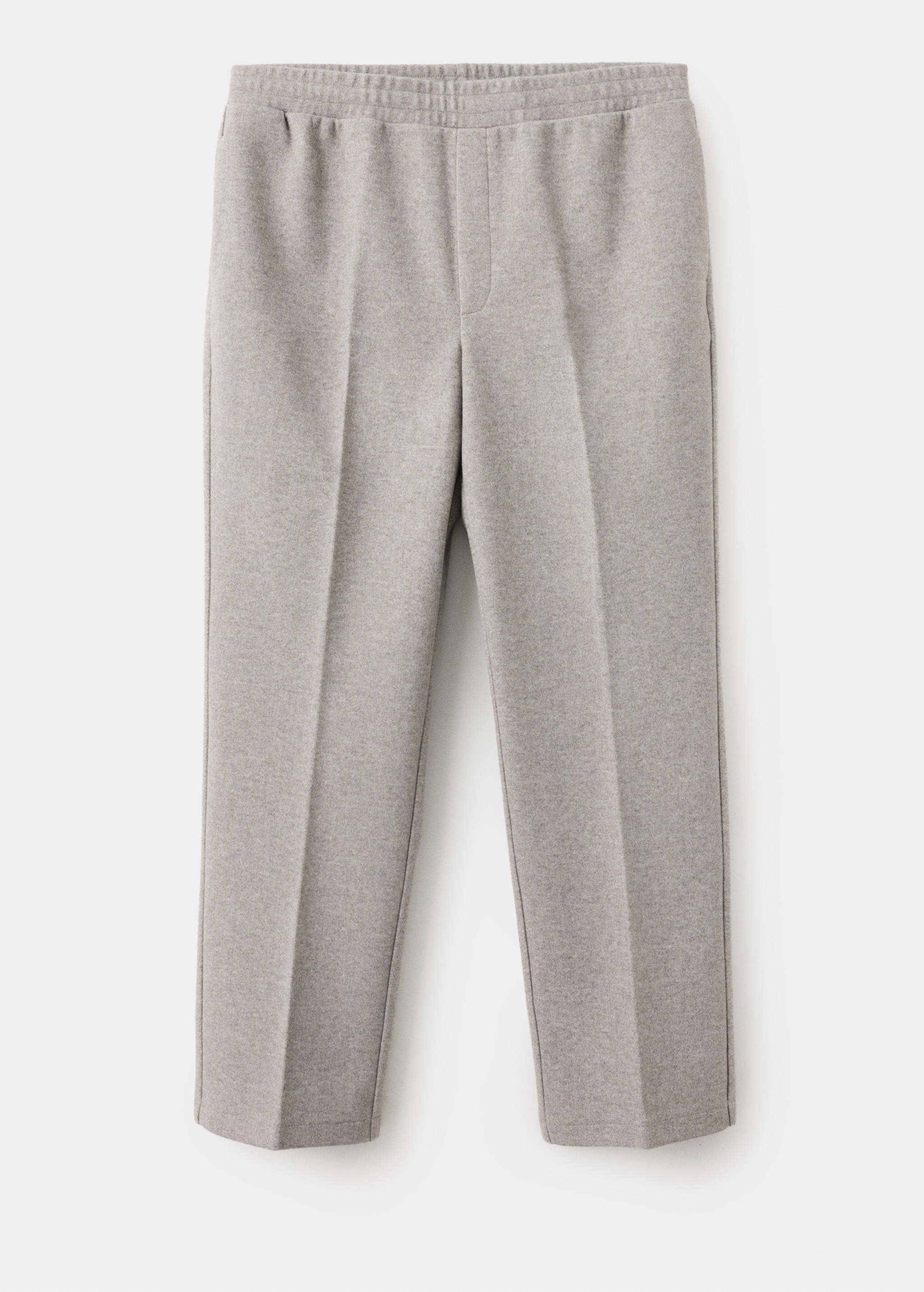 PLAIN REGULAR FIT JOGGERS - Article without model