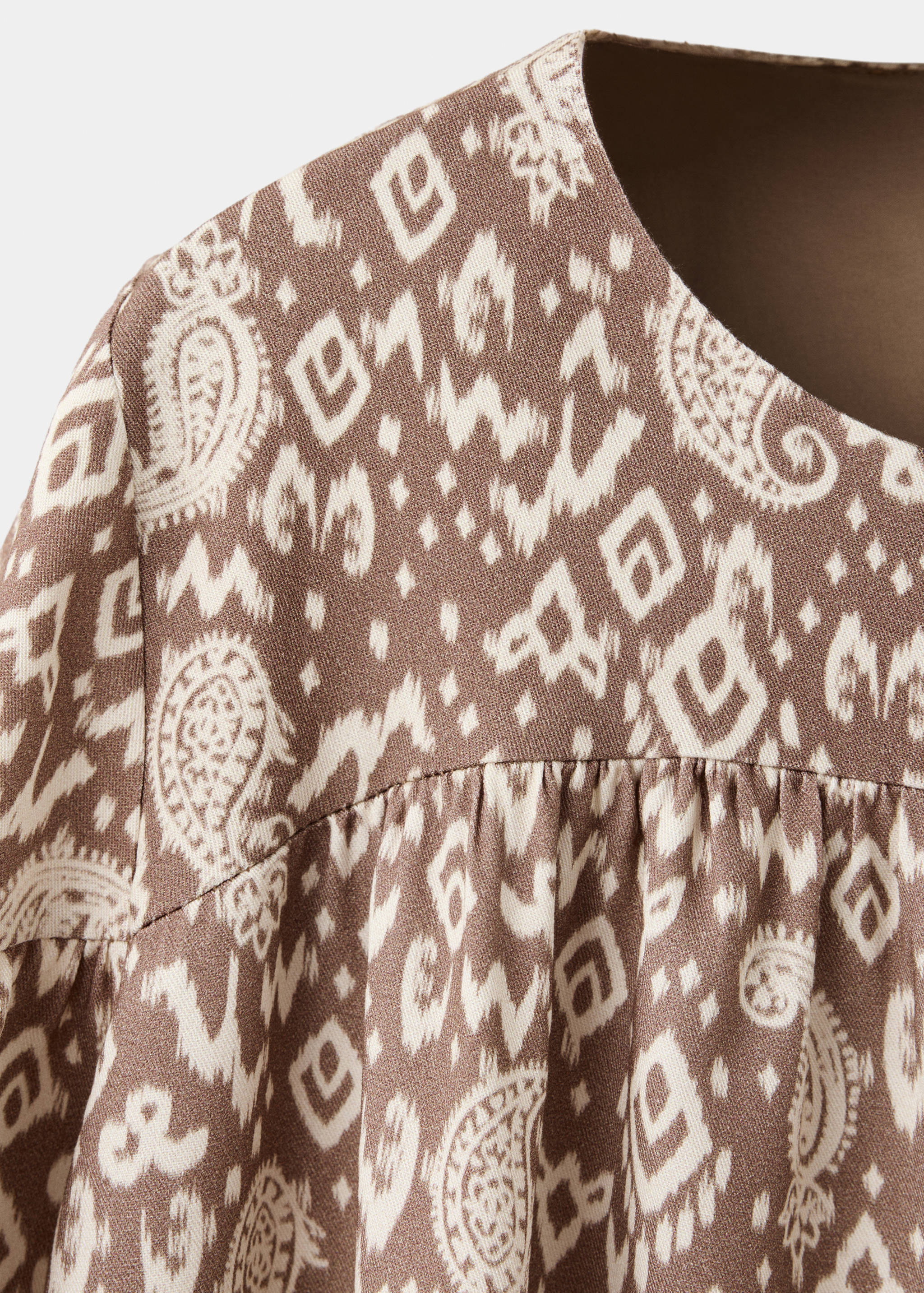Vestido corto paisley - Detalle del artículo 8