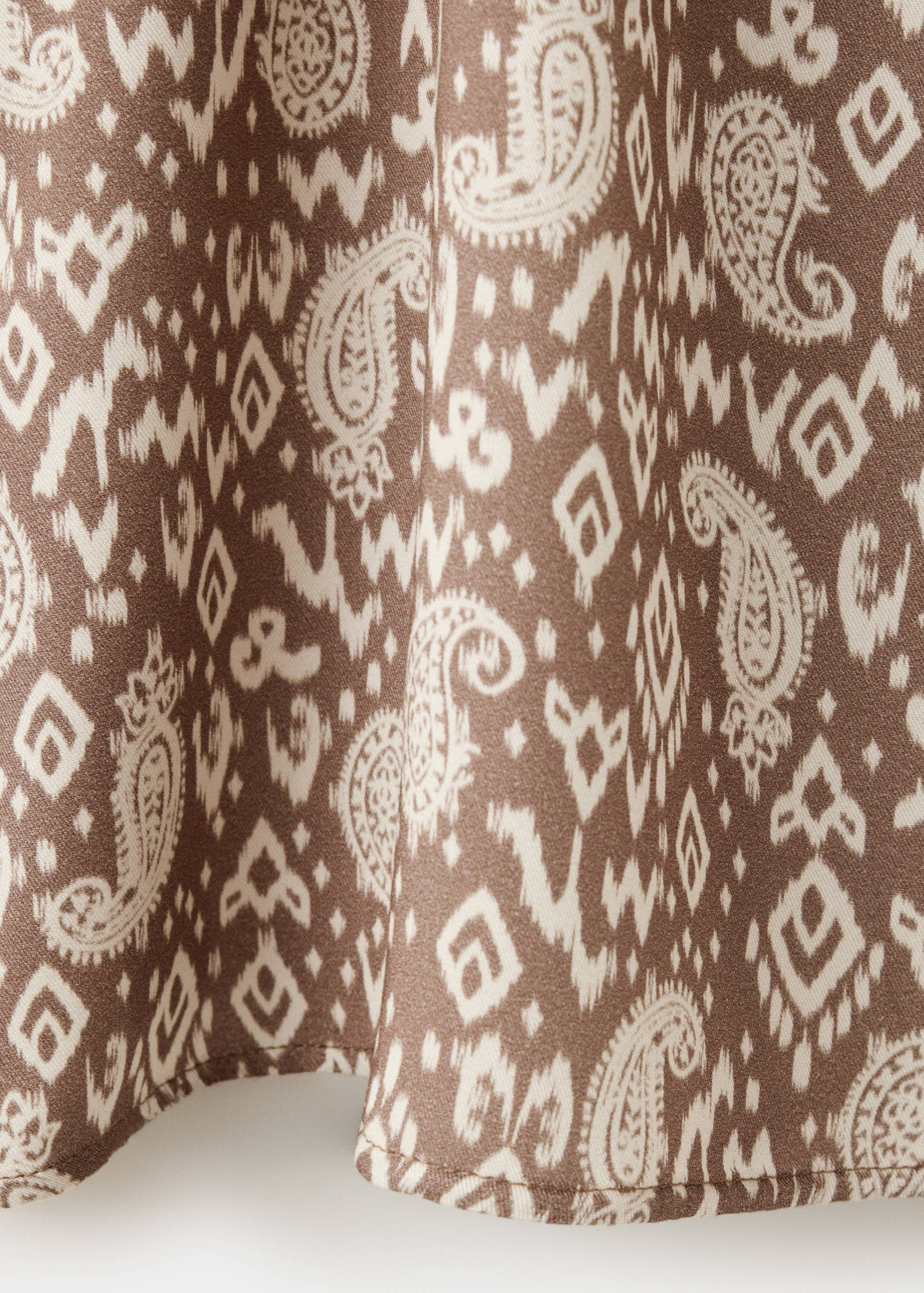 Vestido corto paisley - Detalle del artículo 0