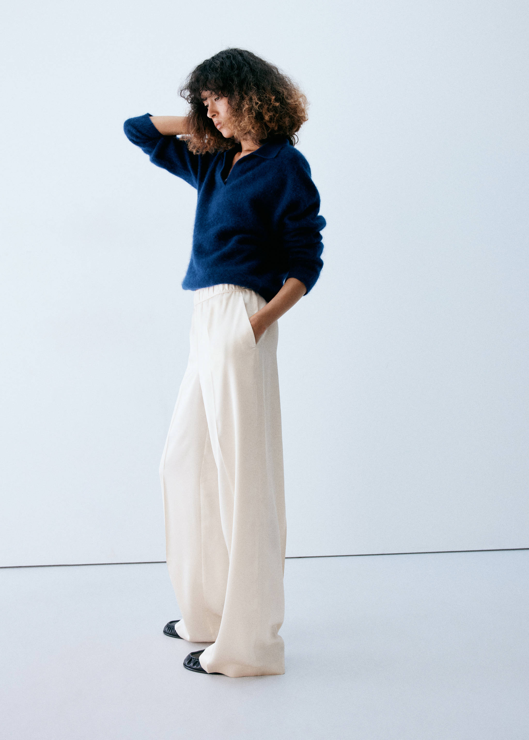 Pantalon droit satiné - Plan général