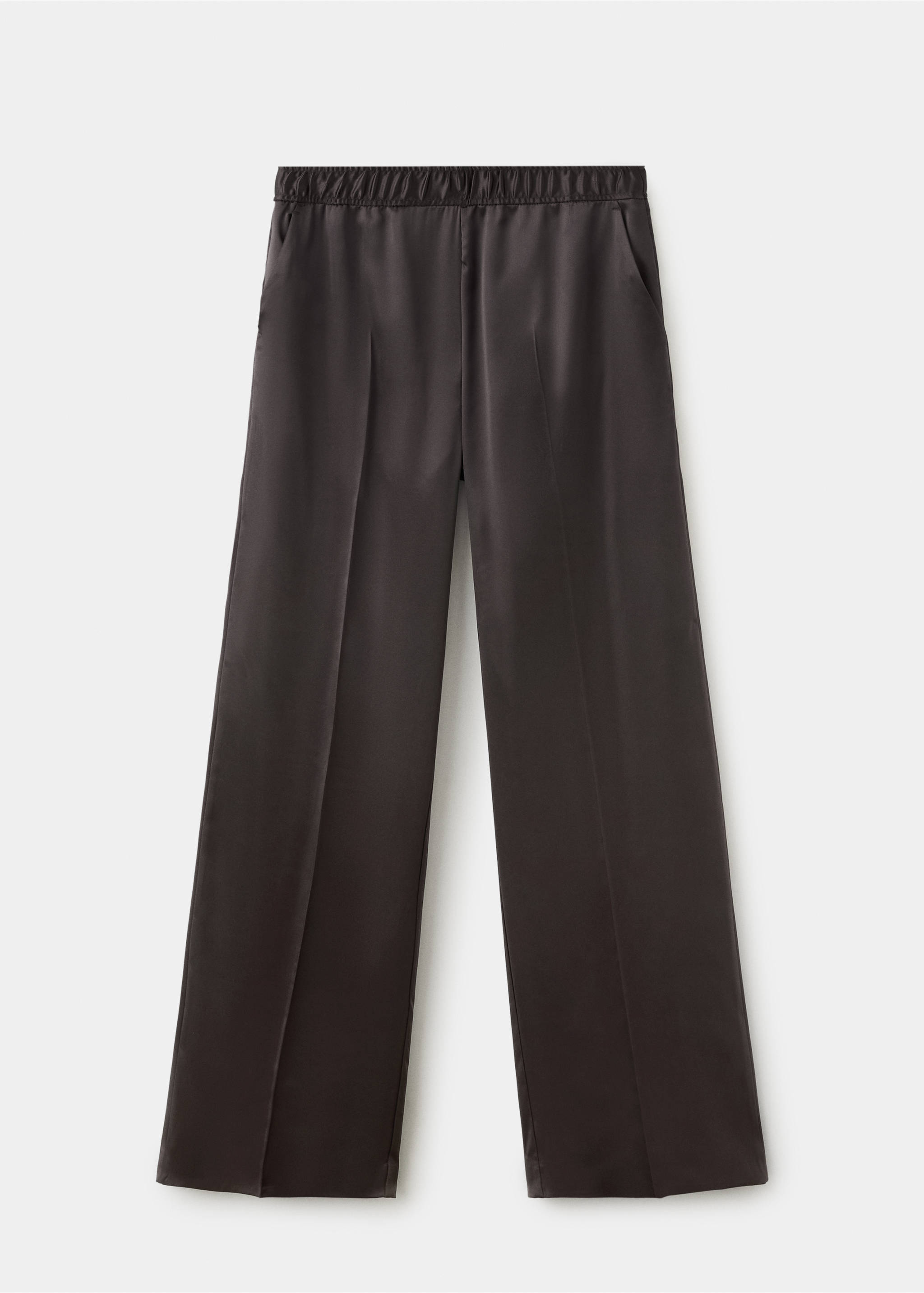 TROUSERS CLAUDIE - Article without model, Chocolate. Ref: 37037942-00.