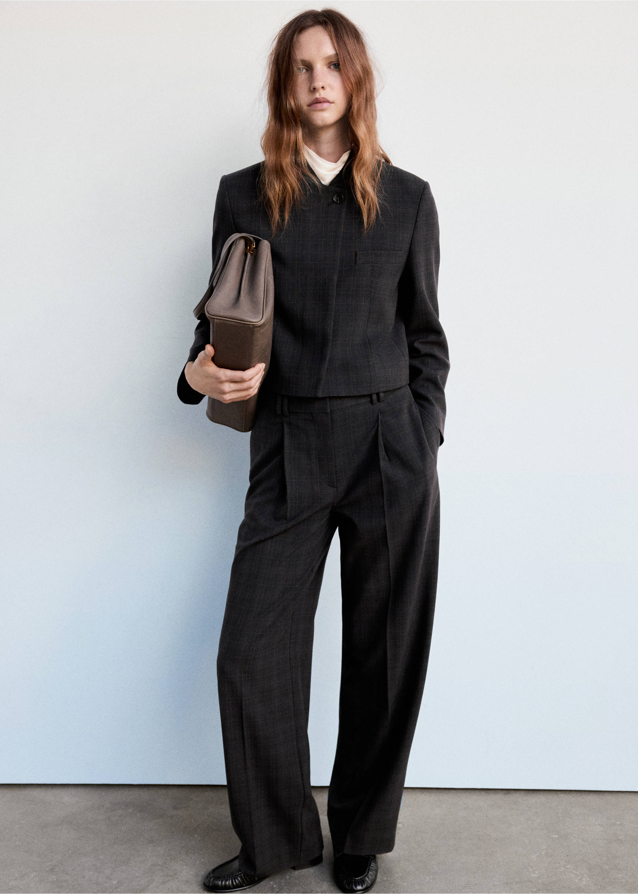 TROUSERS VITORIA - General plane, Brown. Ref: 37037943-00.