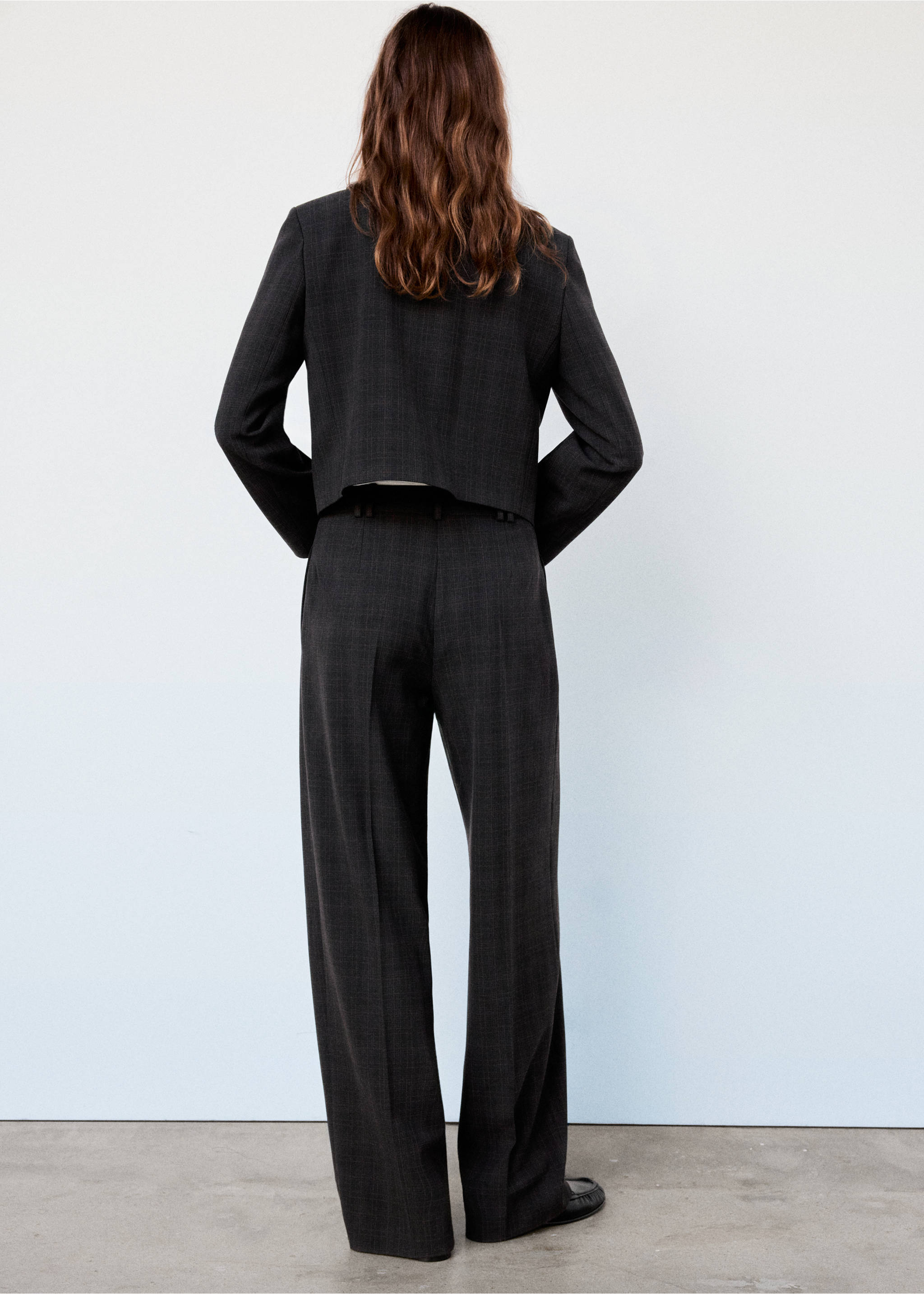 TROUSERS VITORIA - Reverse of the article, Brown. Ref: 37037943-00.