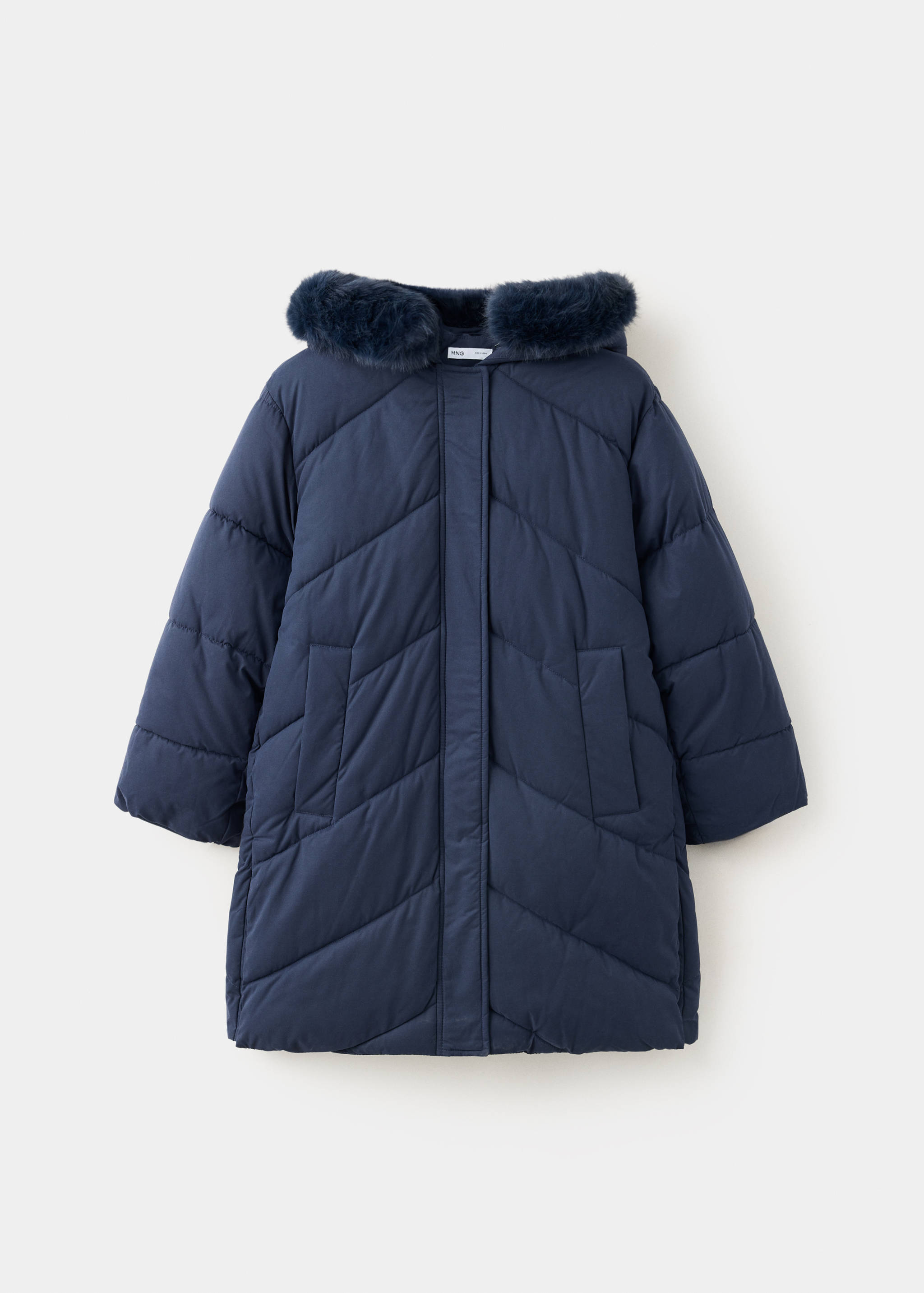 Long padded anorak - Article without model