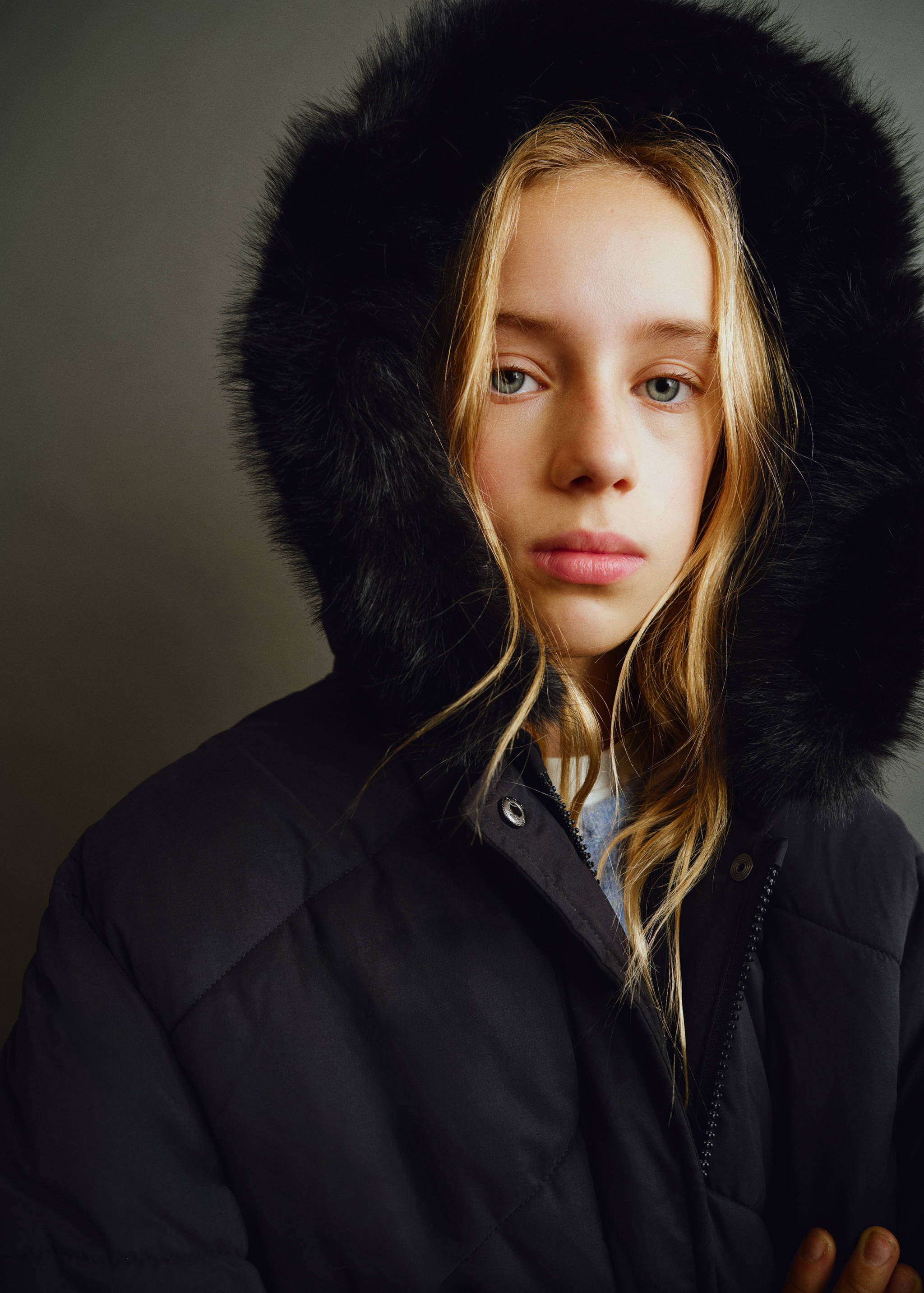 Long padded anorak - Details of the article 1