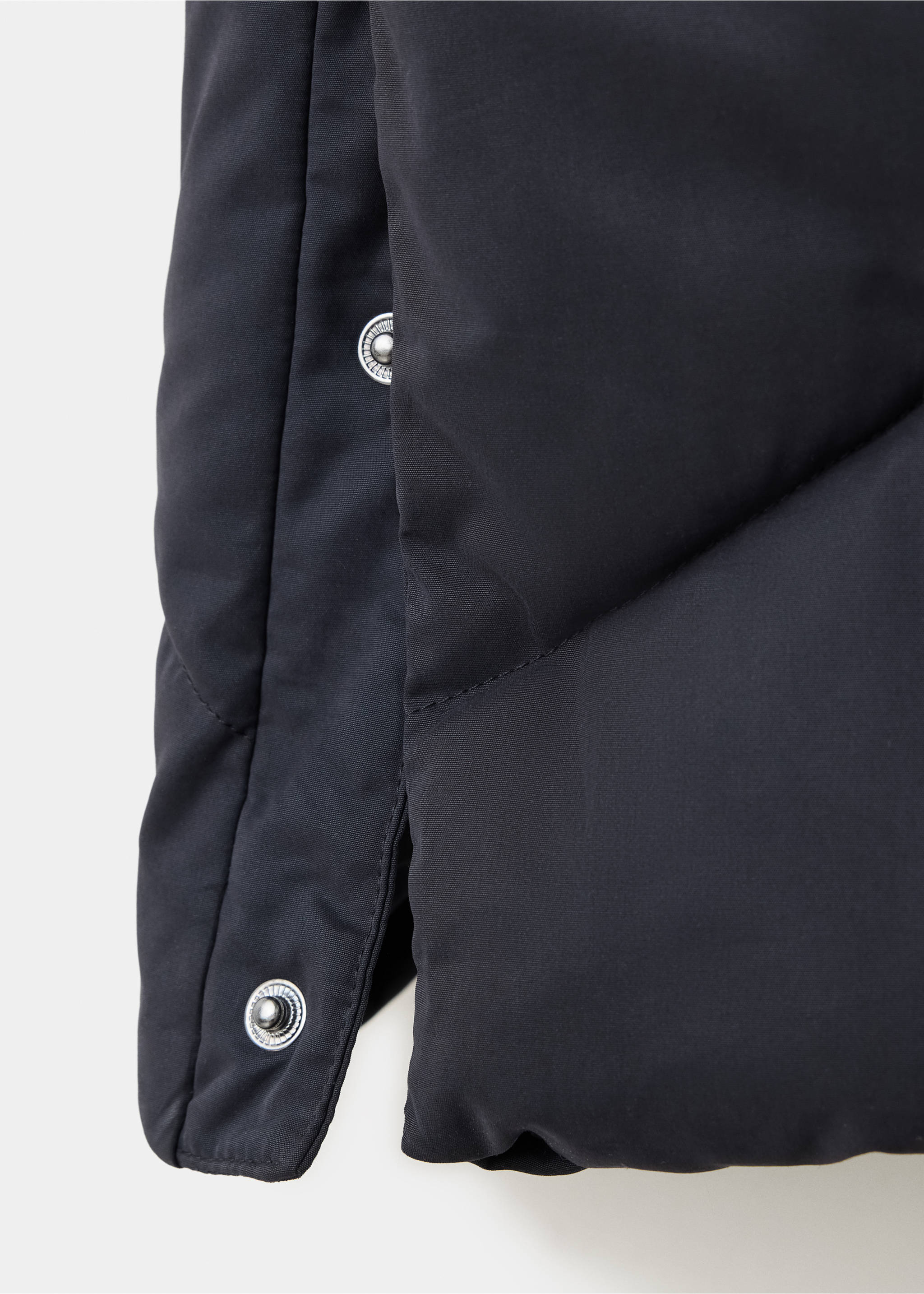 Long padded anorak - Details of the article 0, Black. Ref: 37038262-00.