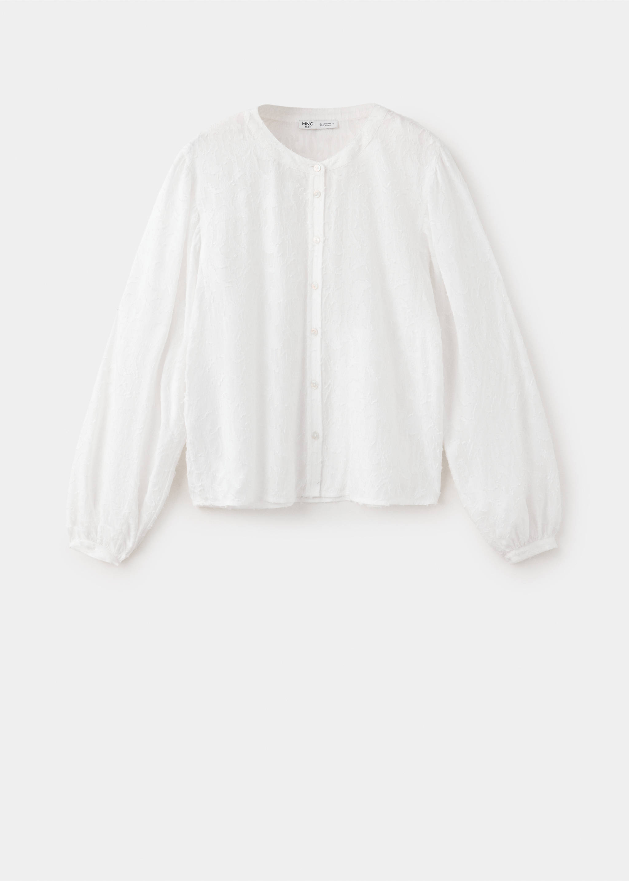 Chemise californ - Article sans modèle, Blanc cassé. Ref: 37038275-00.