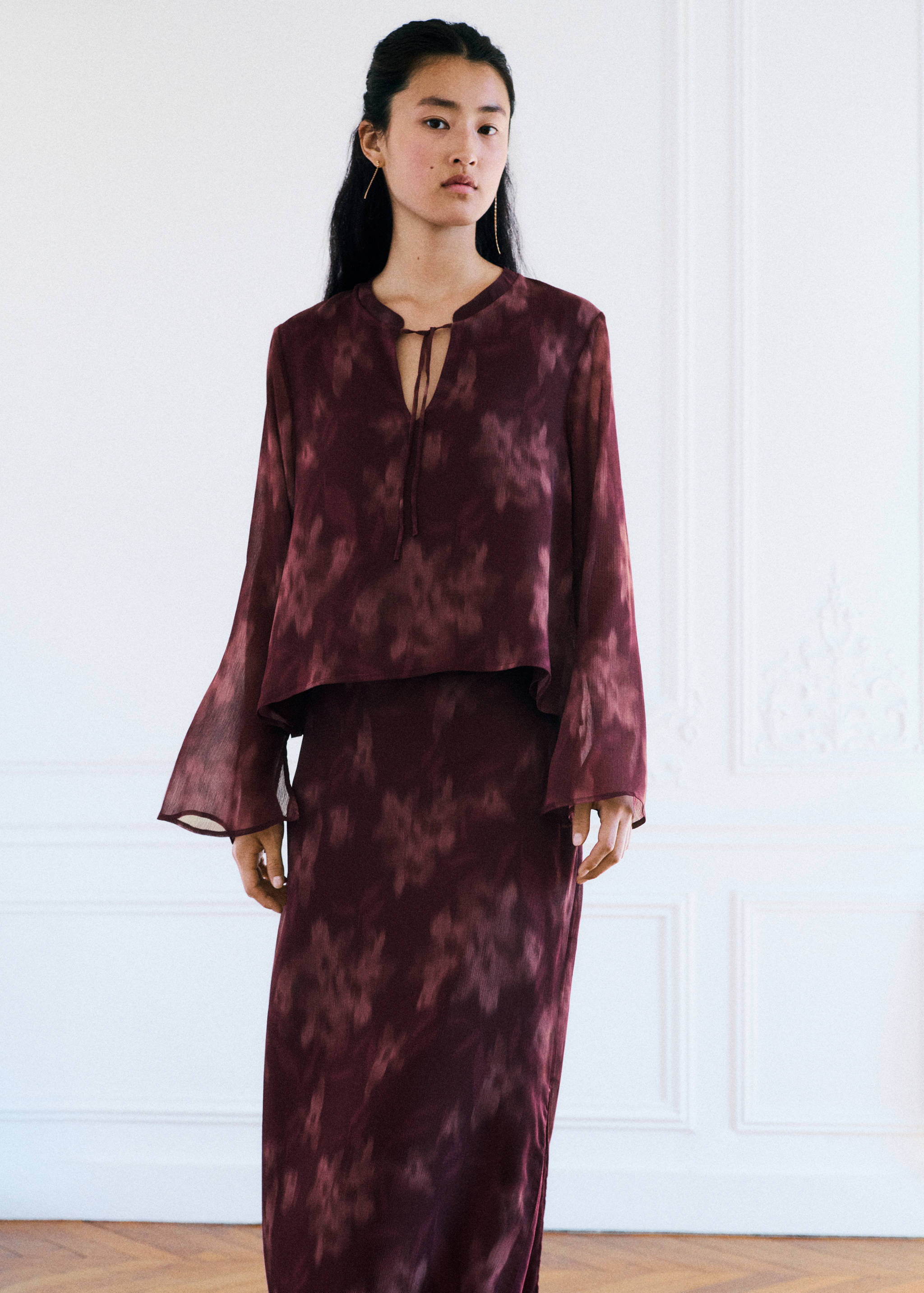 Blusa gasa floral - Detalle del artículo 2