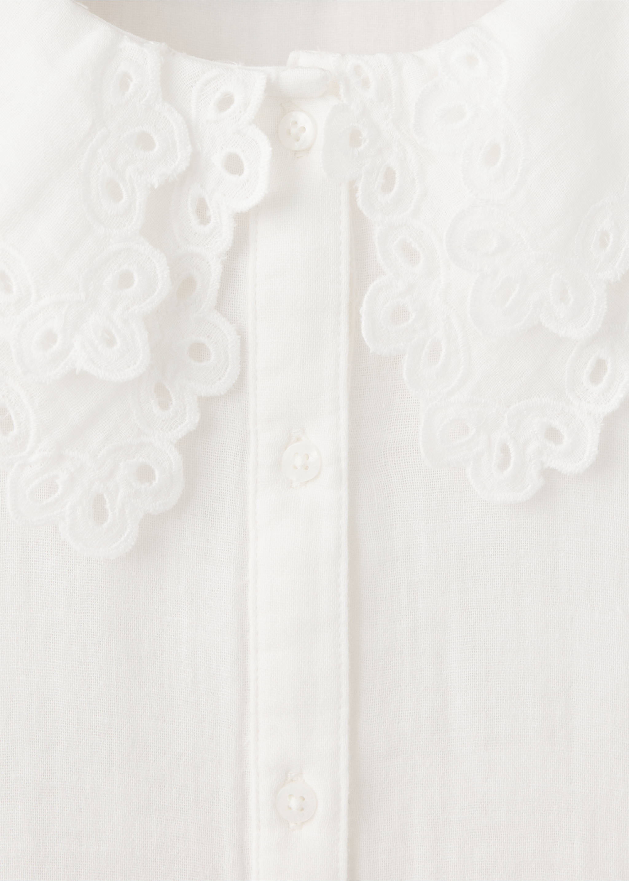 CAMISA BLANCA - Detalle del artículo 8, Blanco. Ref: 37038286-00.