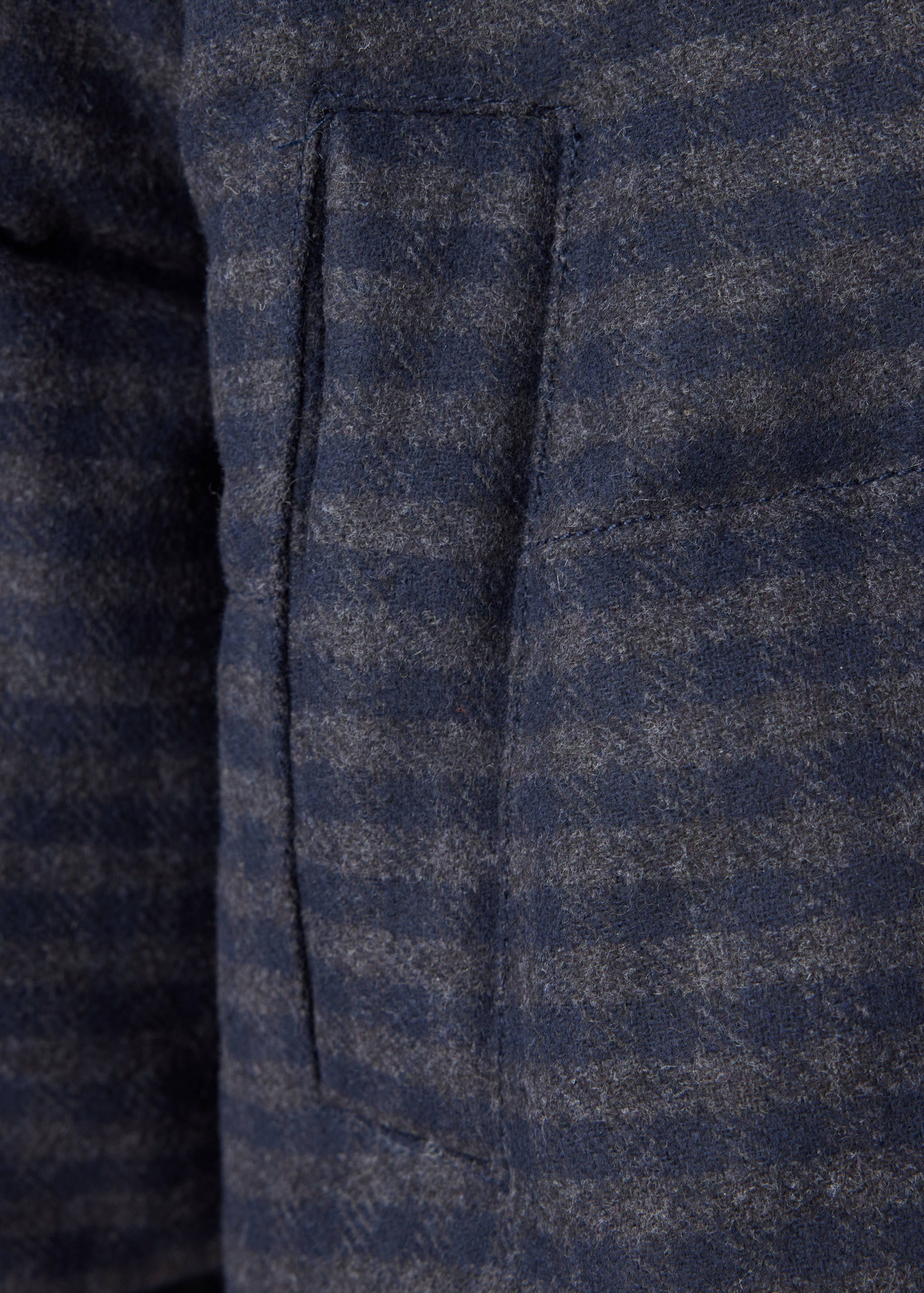 Check padded anorak - Details of the article 0