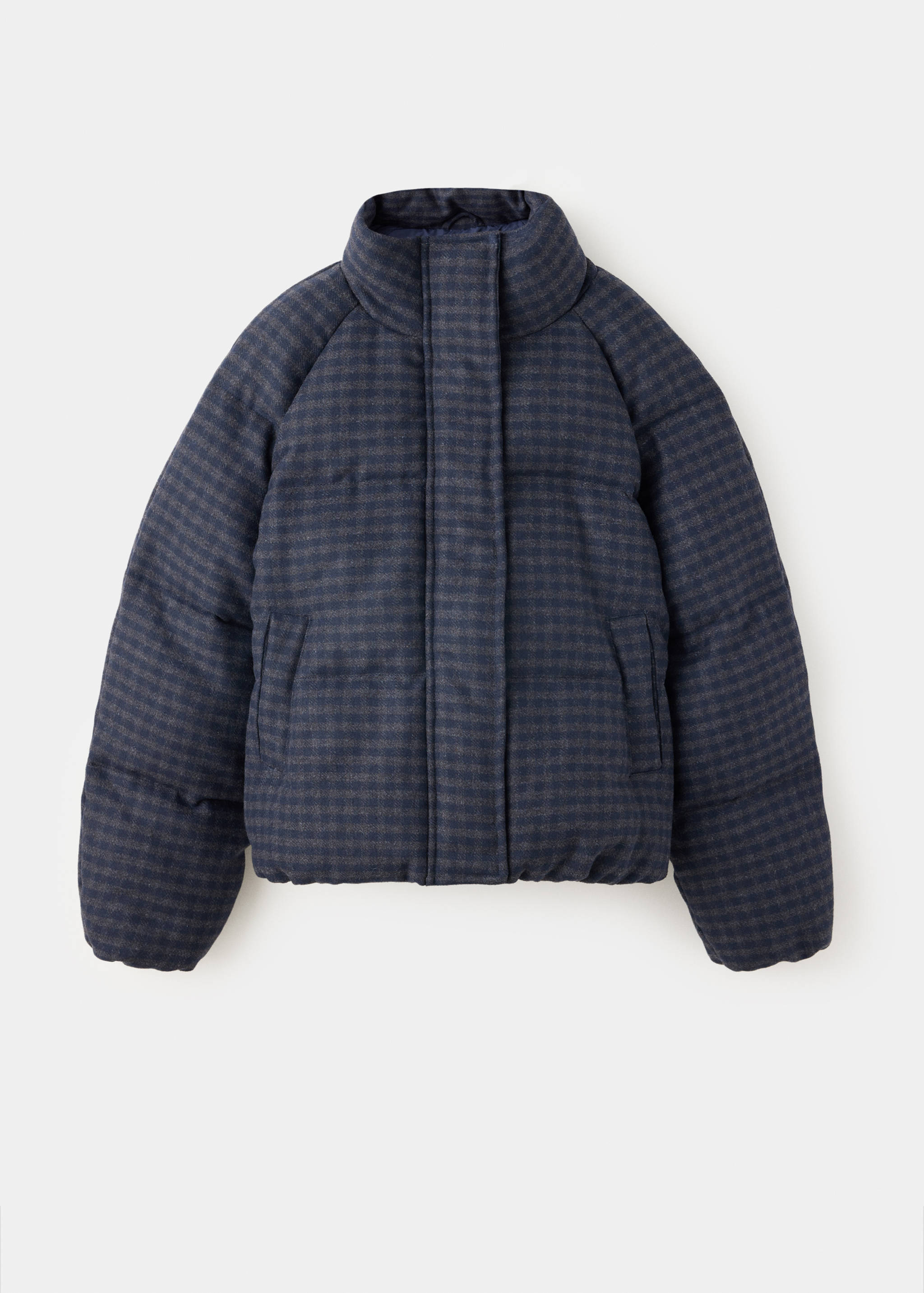 Check padded anorak - Article without model