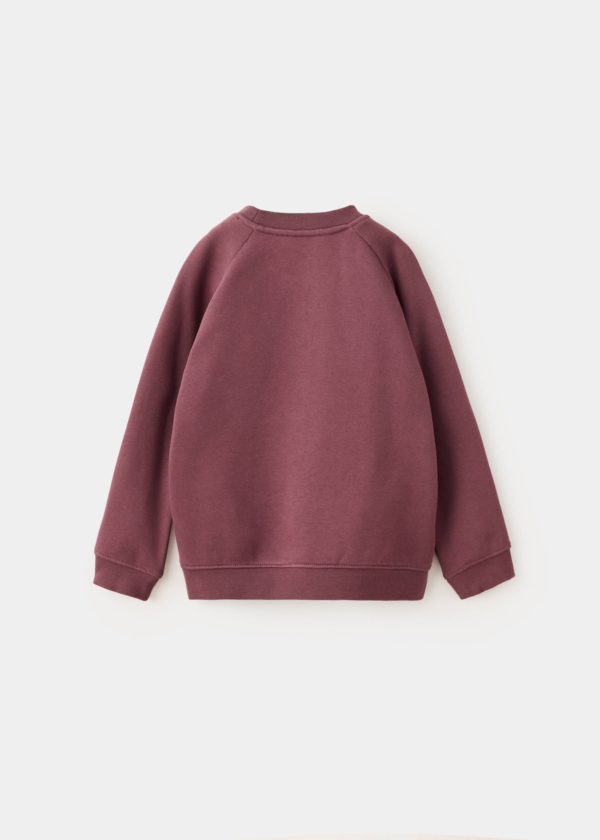 Sweat-shirt coton imprimé - Verso de l’article