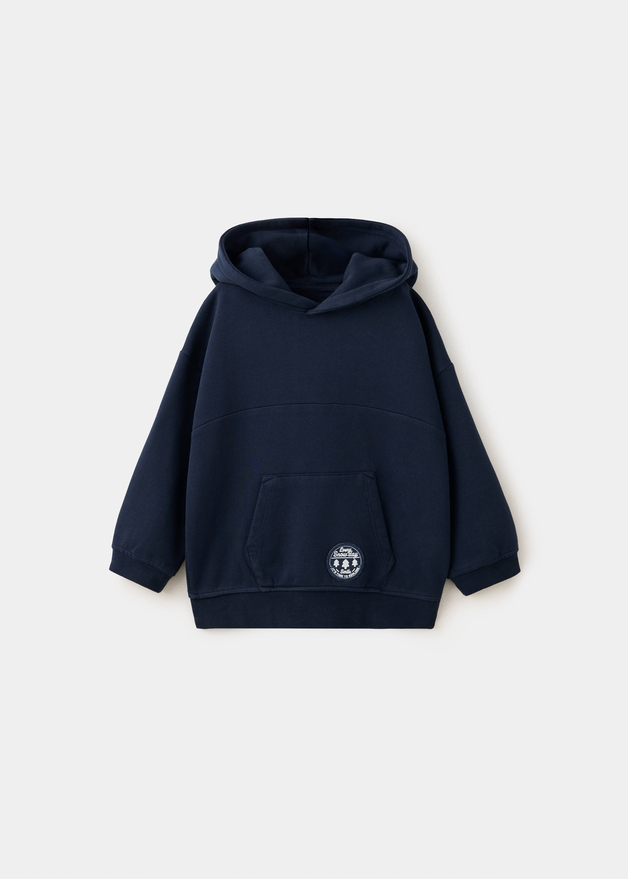 Sweat à capuche en coton imprimé - Article sans modèle