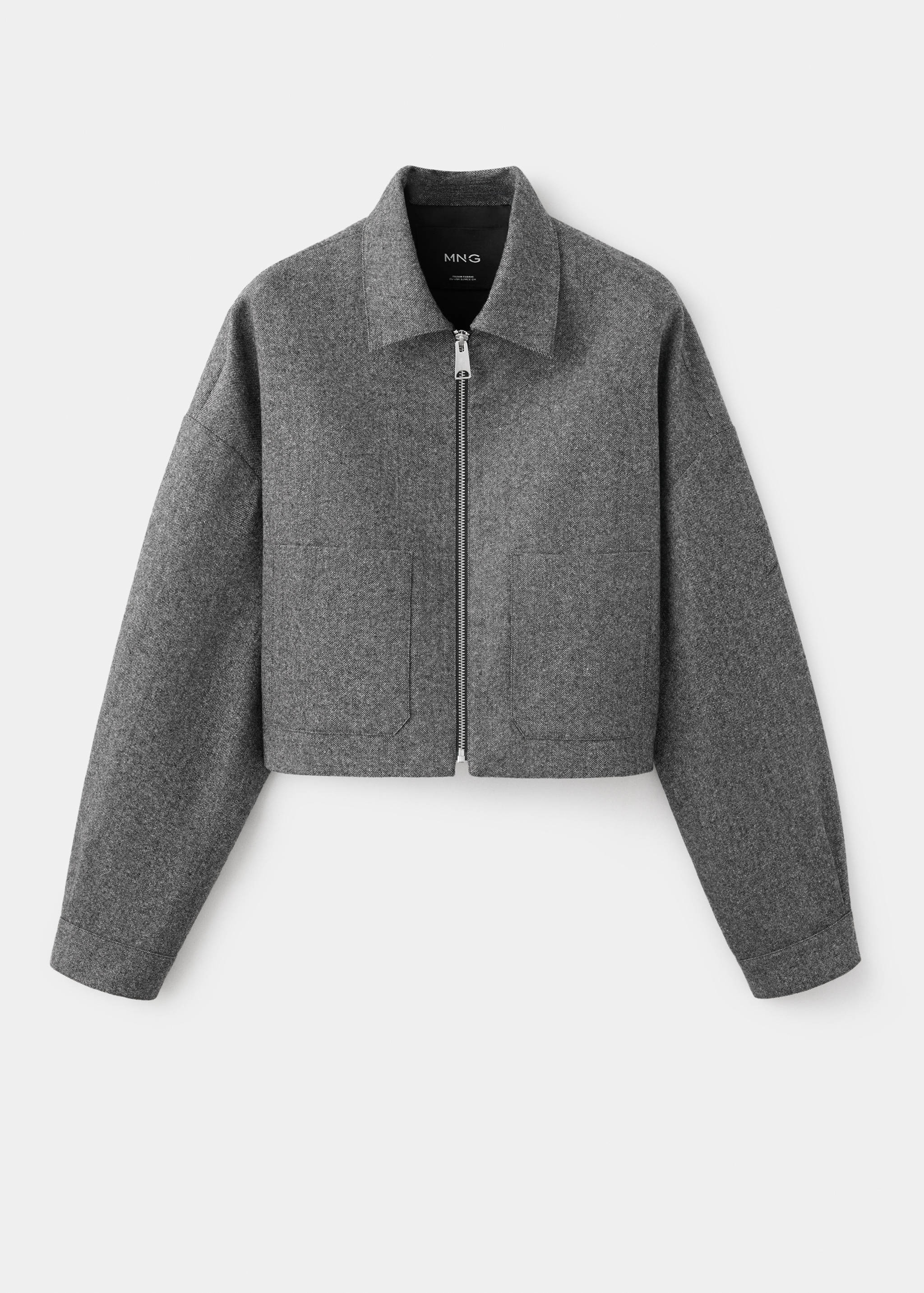 Short wool-blend  jacket - Article without model