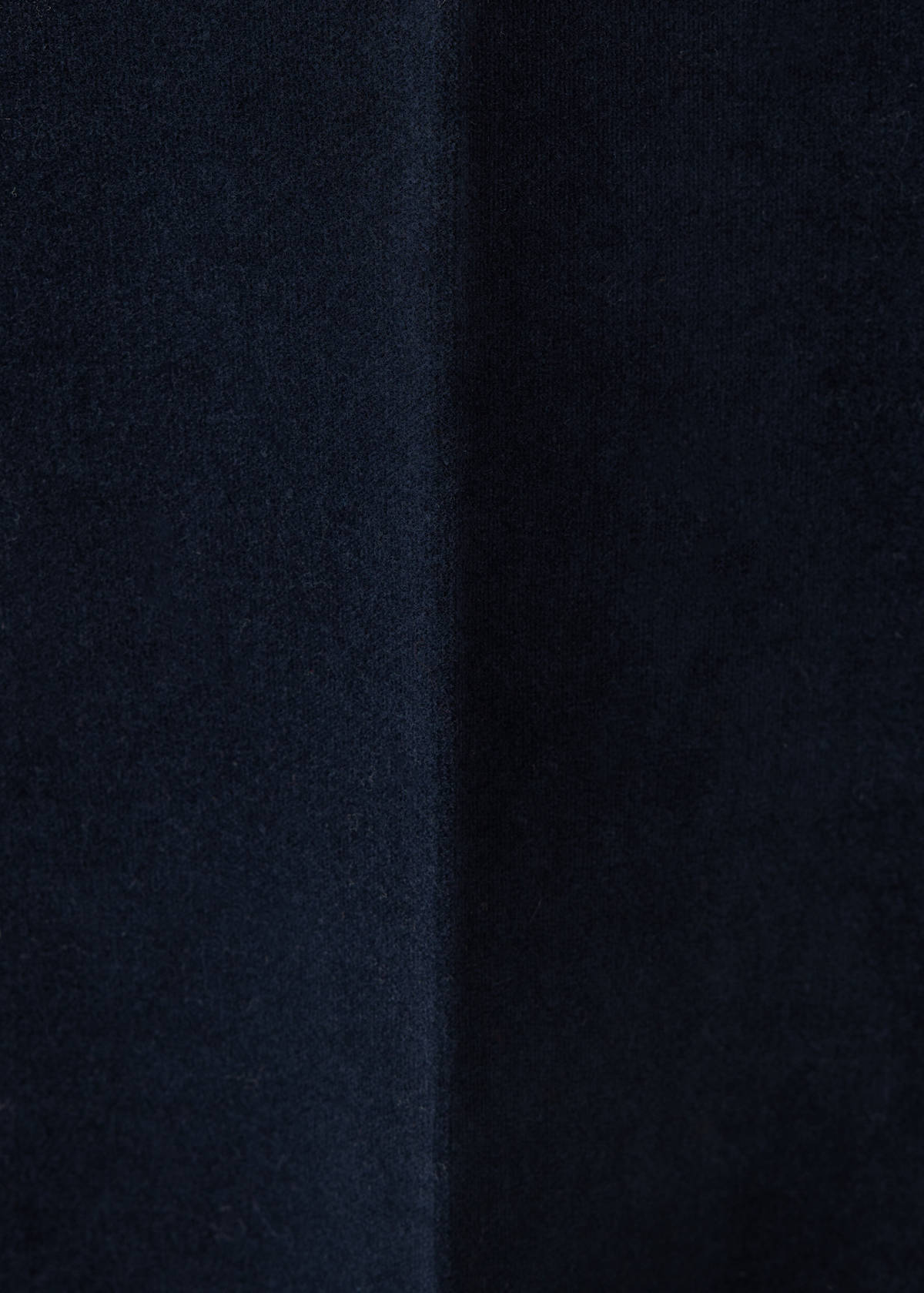 Velvet trousers with buttons — Blue