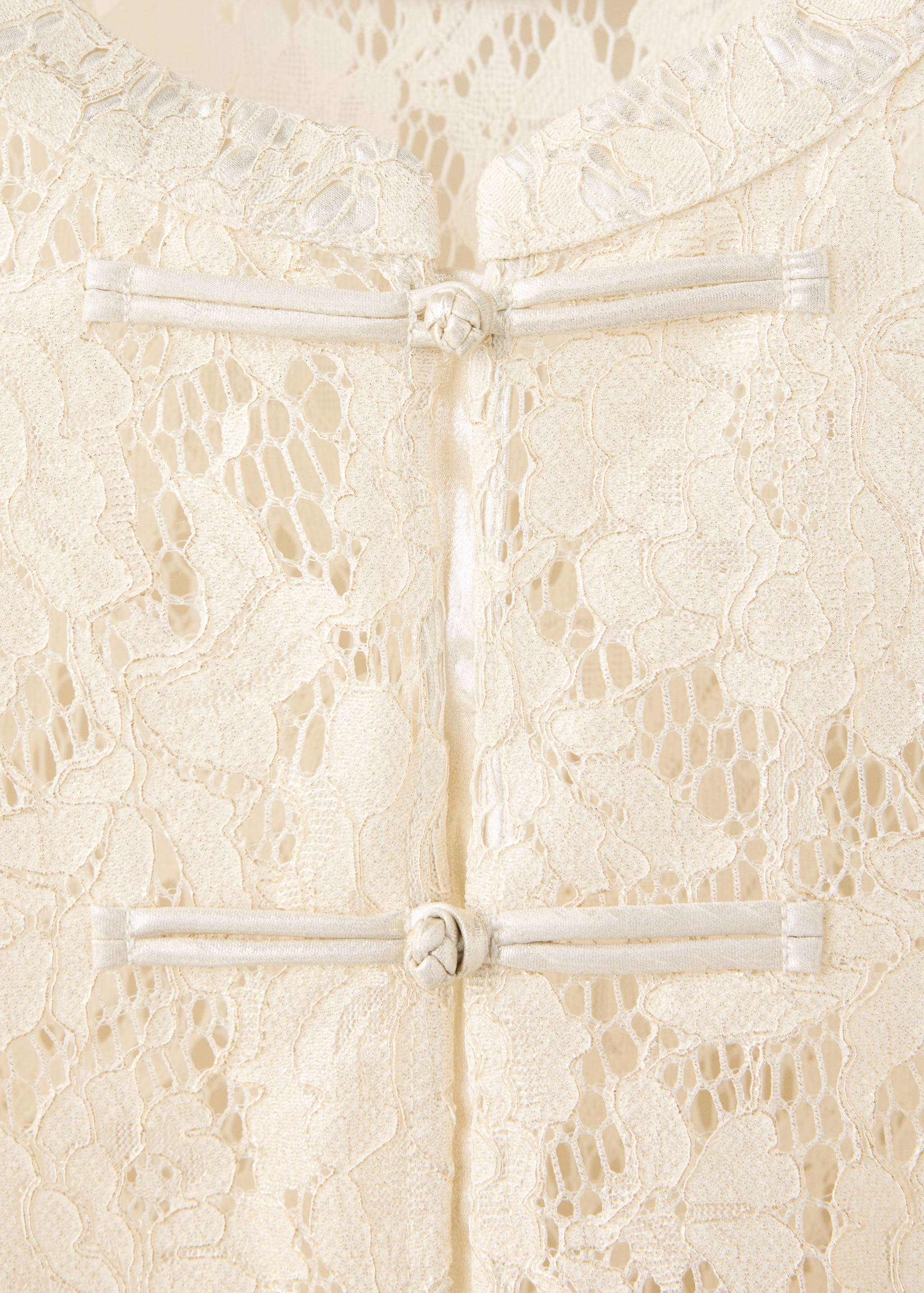 Blouse dentelle fleurie - Détail de l'article 8