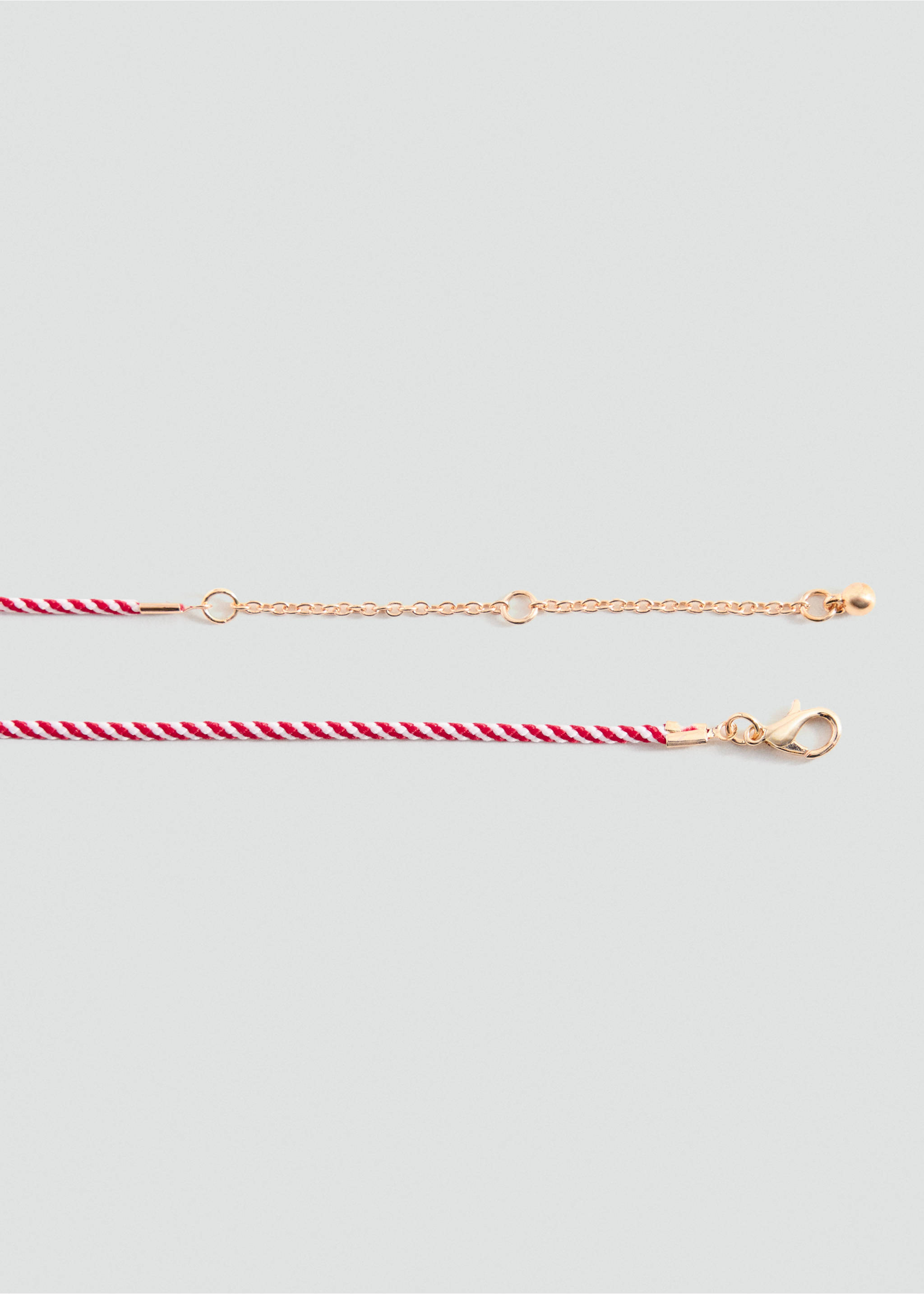 Collier à breloques de Noël - Détail de l'article 1, Rouge. Ref: 37039218-00.