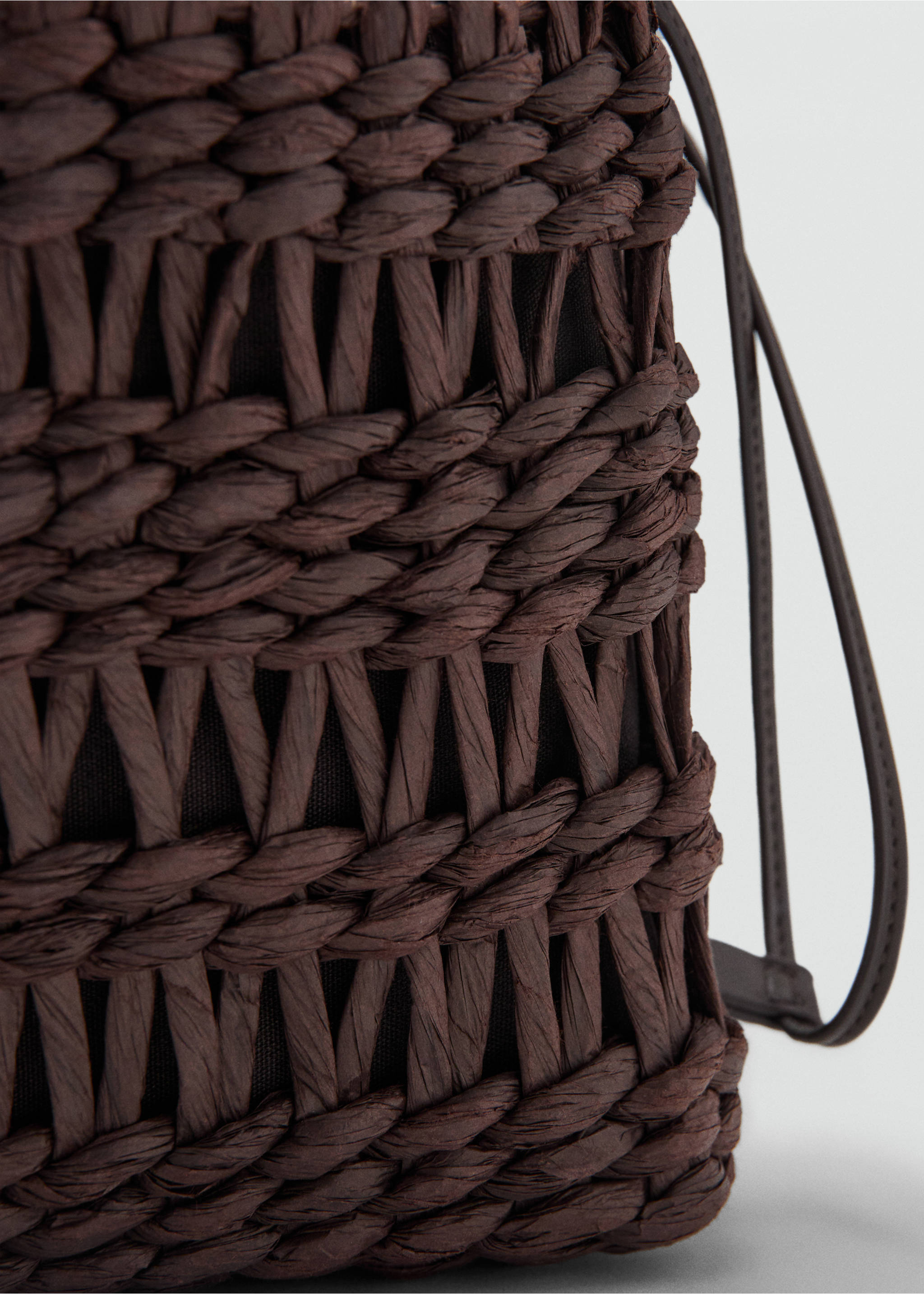 Bag m-- jeanne - Details of the article 1, Chocolate. Ref: 37041327-00.