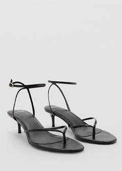 Strappy heeled sandals — Chocolate 3