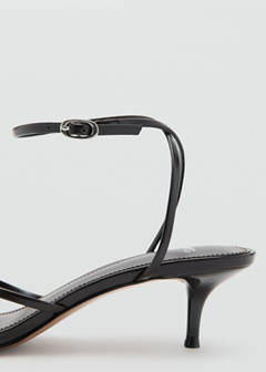 Strappy heeled sandals — Chocolate 4