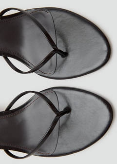 Strappy heeled sandals — Chocolate 5