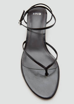 Strappy heeled sandals — Chocolate 6