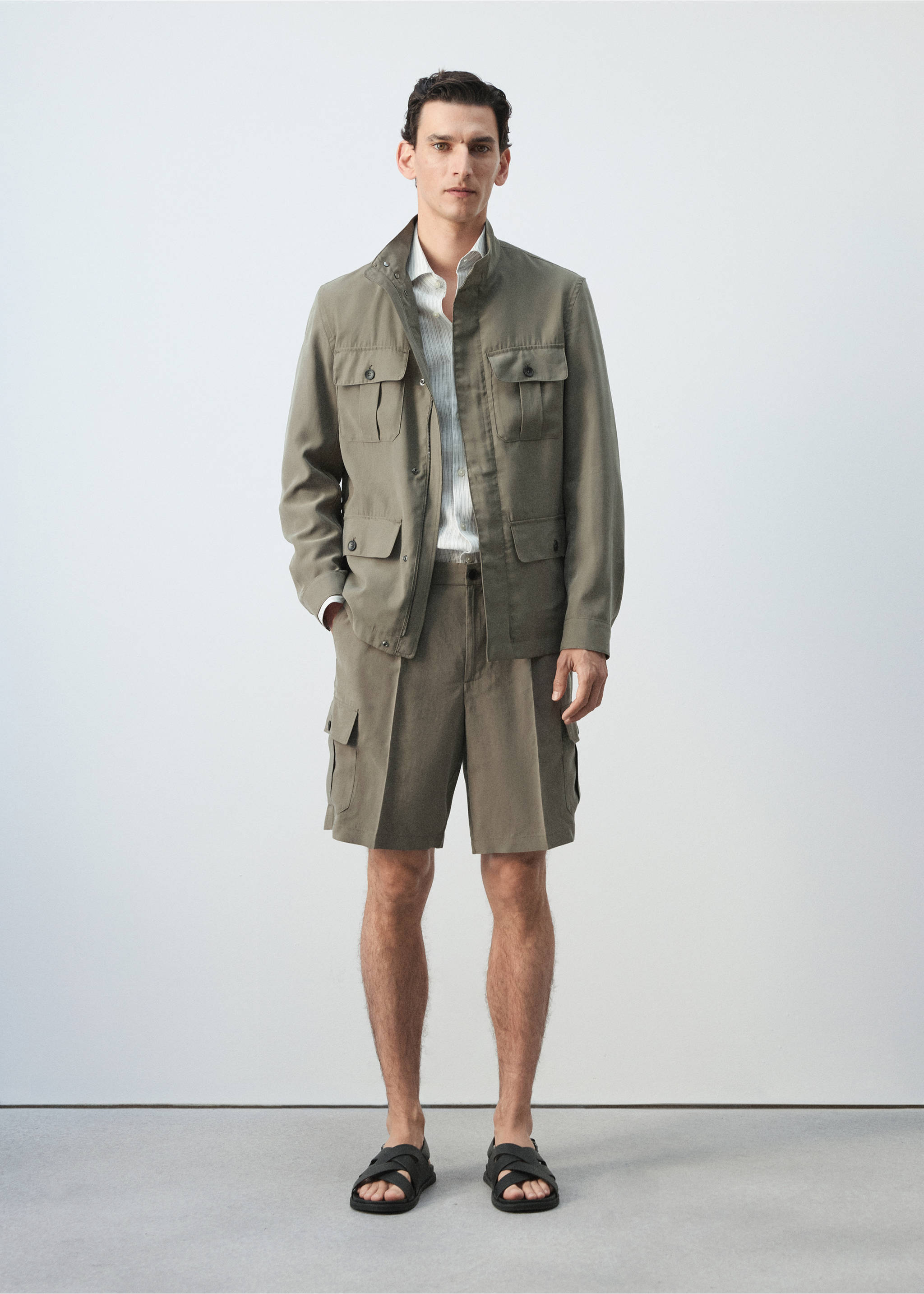 Veste ethereal - Plan général, Gris vison. Ref: 37041330-00.