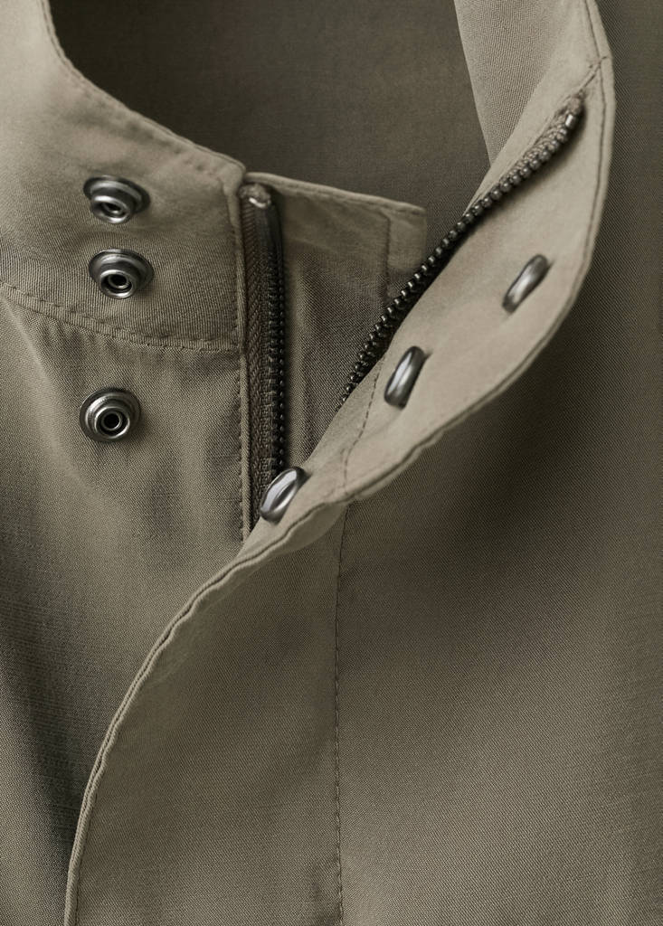 Modal pocket jacket — Mink Grey