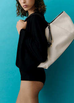 Canvas tote bag — Black 7