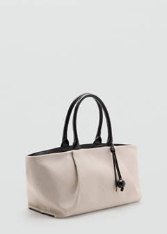 Canvas tote bag — Black 1