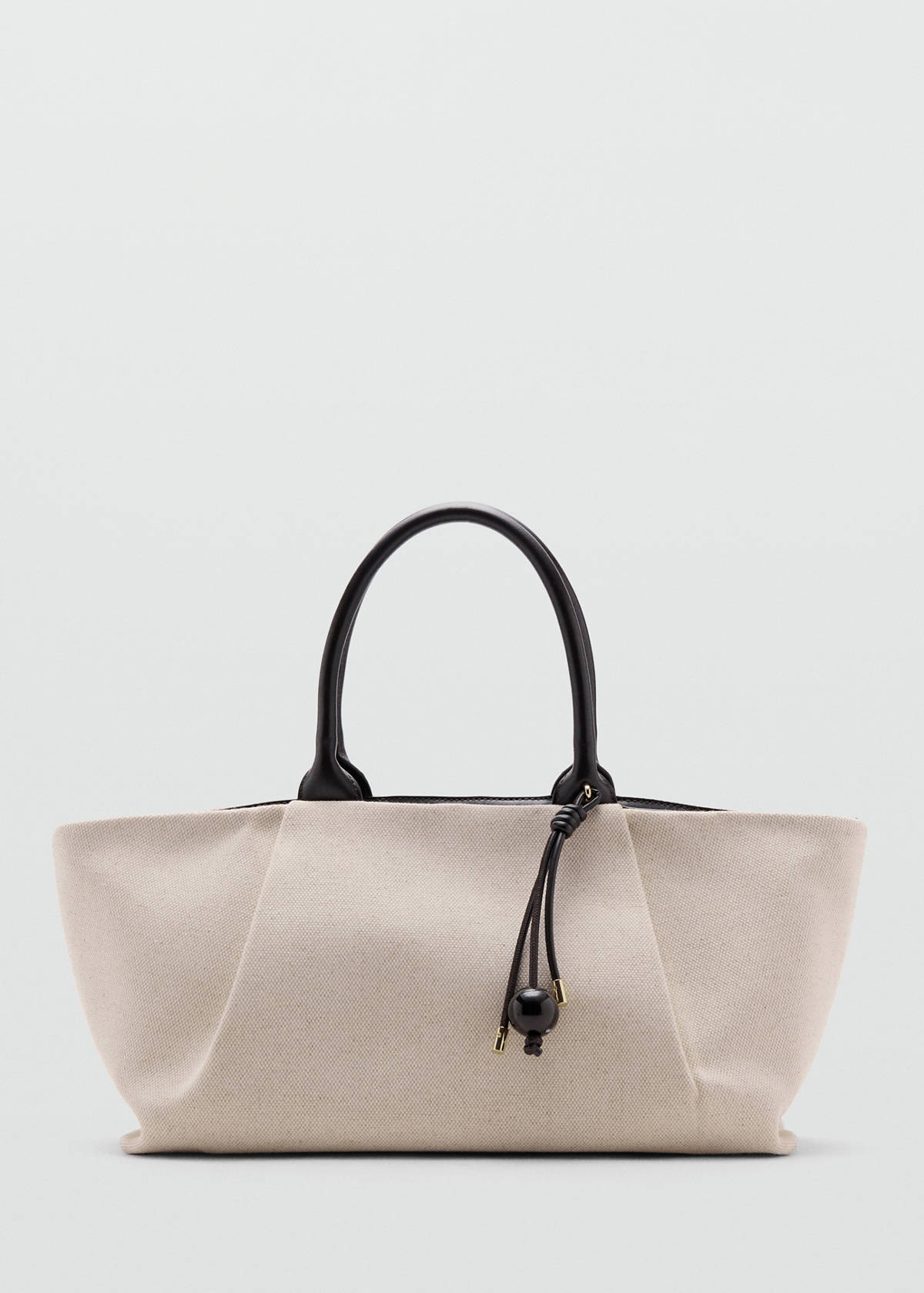 Canvas tote bag — Black