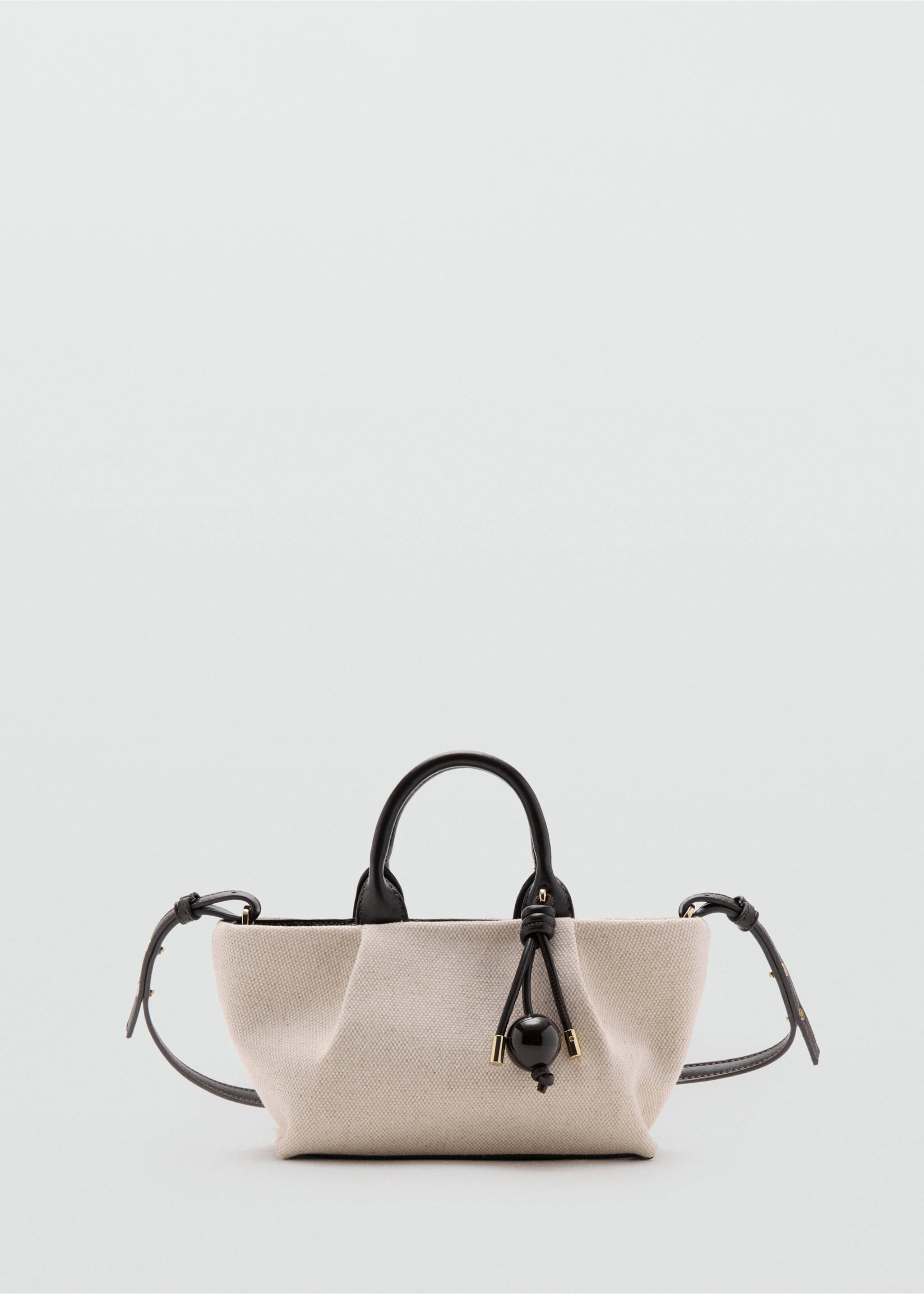 Petit sac en toile - Article sans modèle, Noir. Ref: 37041334-00.