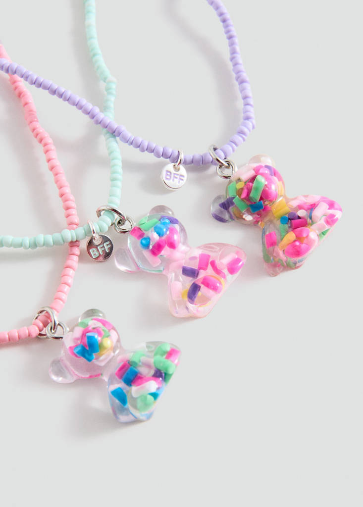 Pack 3 collares ositos