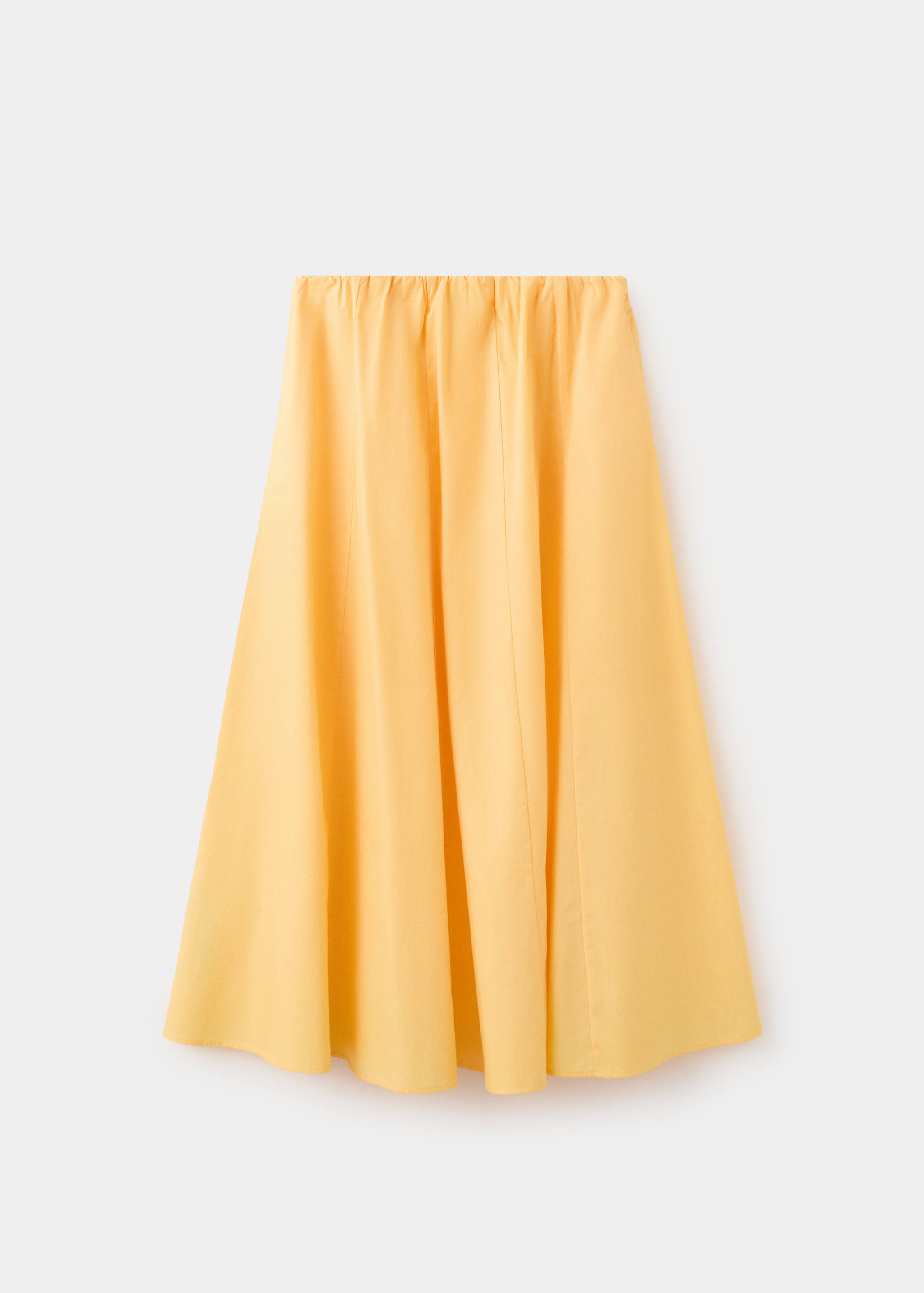 Хлопковая юбка-колокол - Изделие без модели