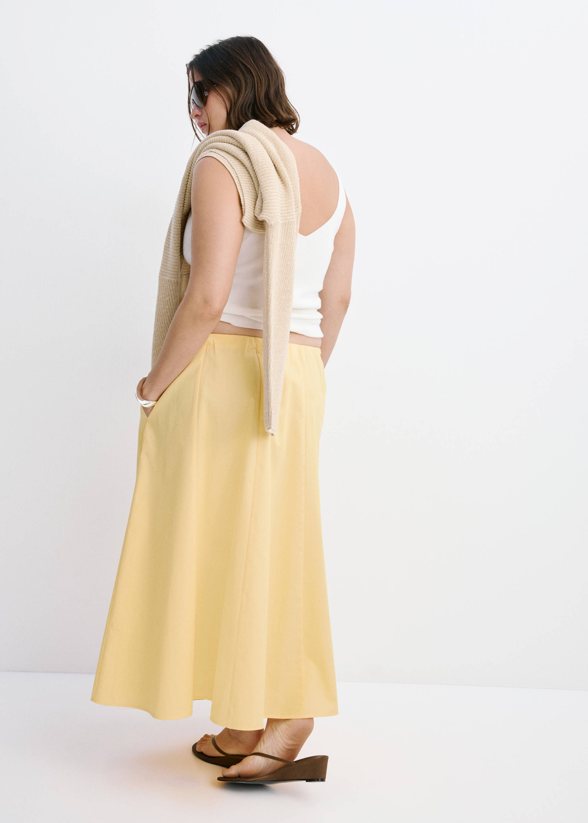 Хлопковая юбка-колокол - Деталь изделия 4