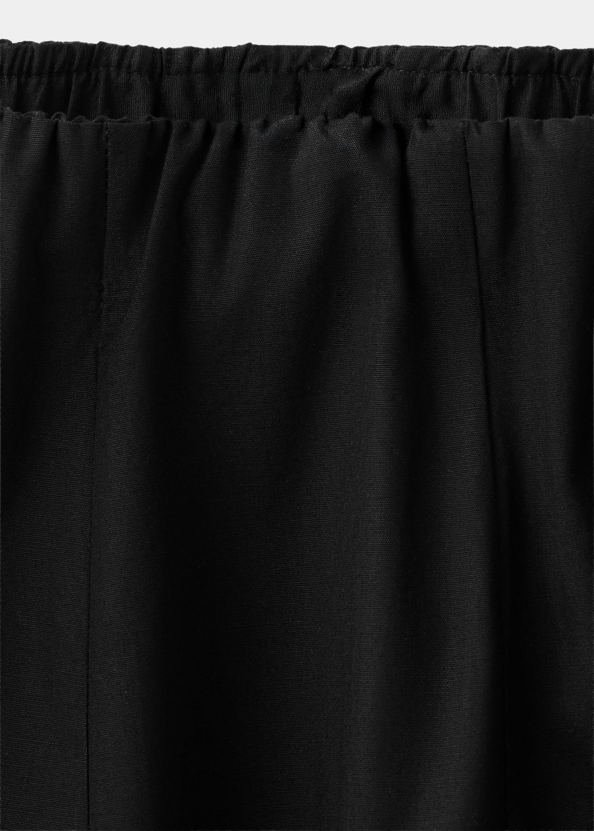 Хлопковая юбка-колокол - Деталь изделия 0