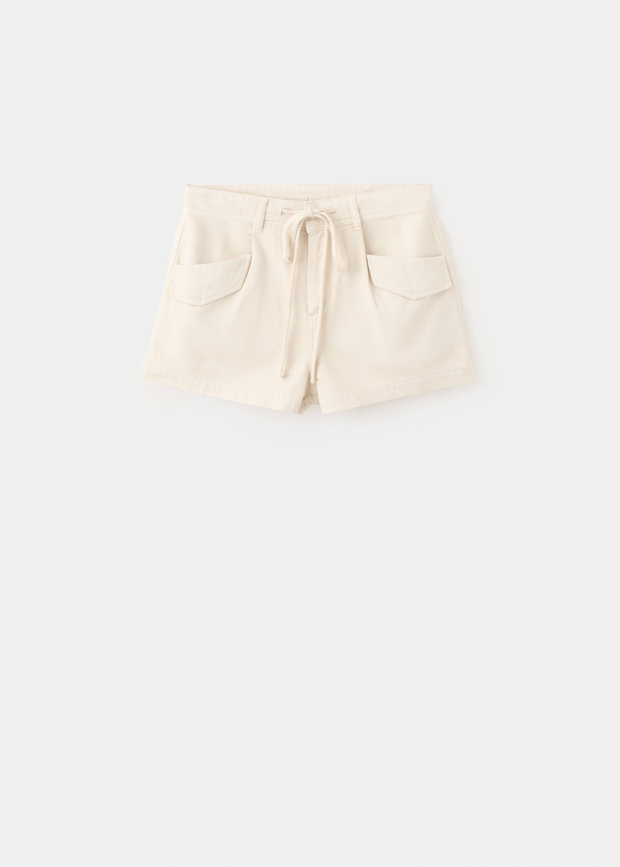 Short à poches détail nœud - Article sans modèle