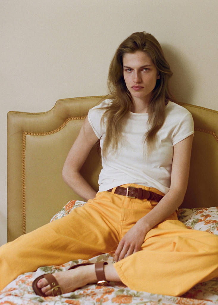 Straight low-waist jeans — Clementine