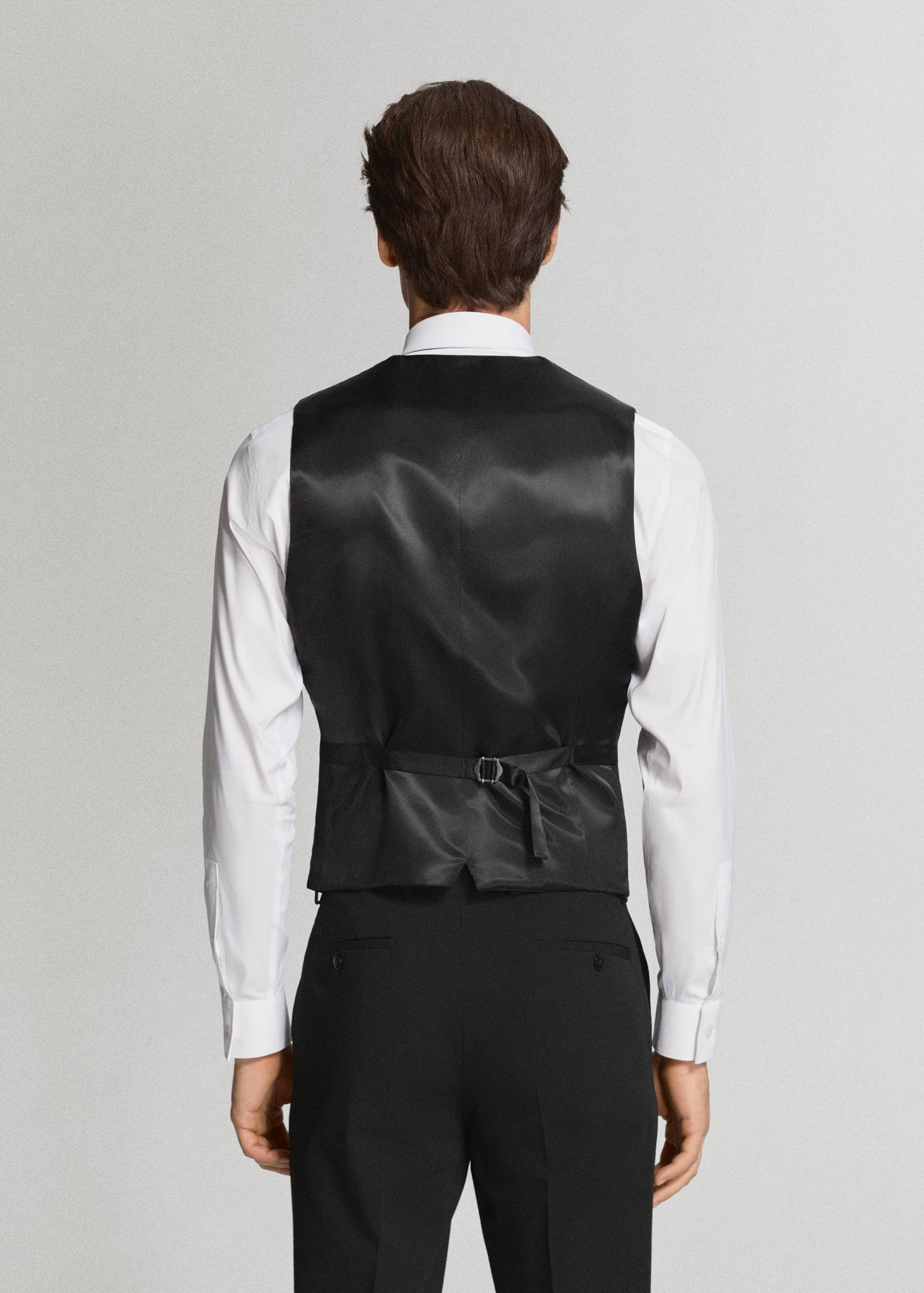 Paris Slim fit suit vest - Reverse of the article